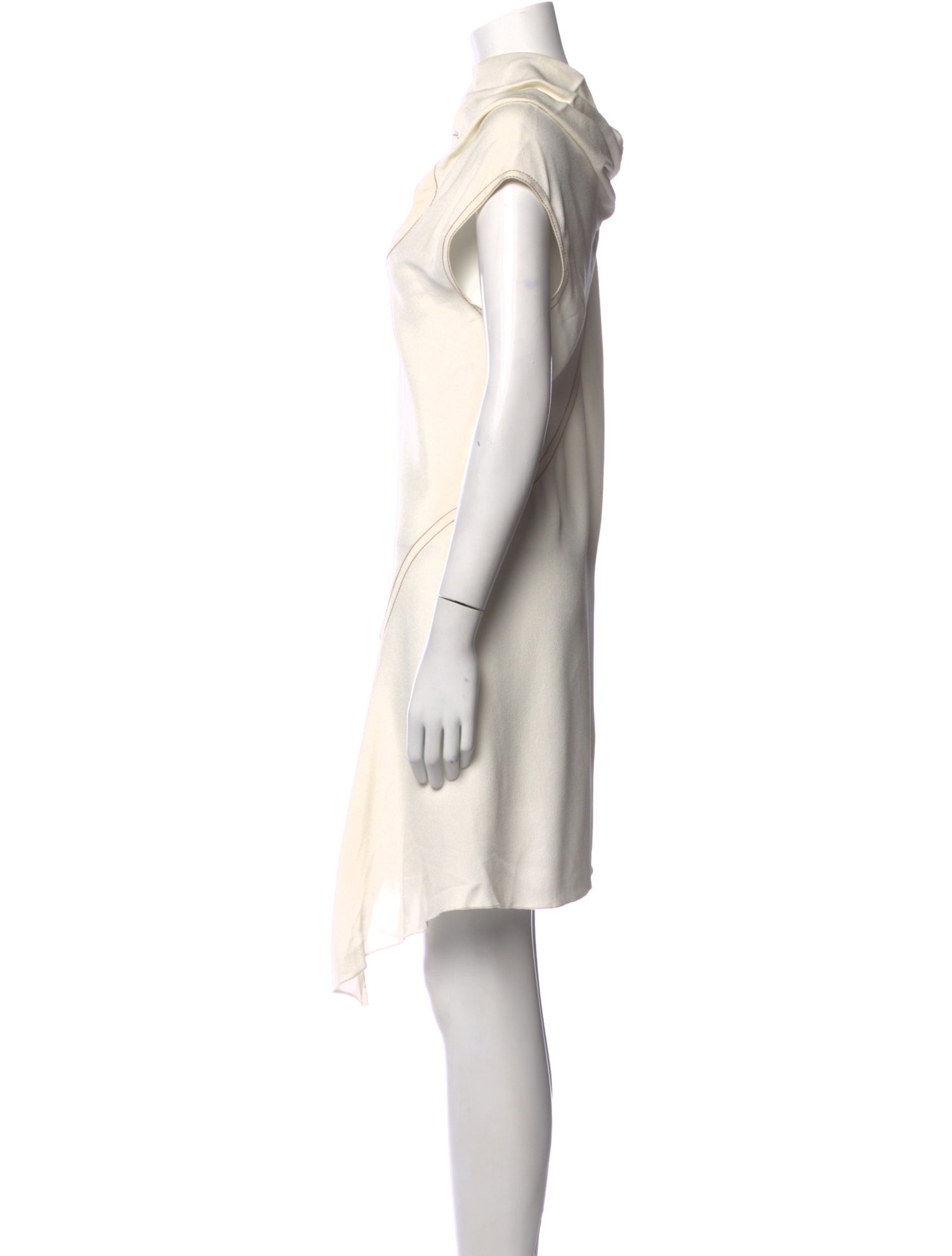 Celine Asymmetrical Mini Dress