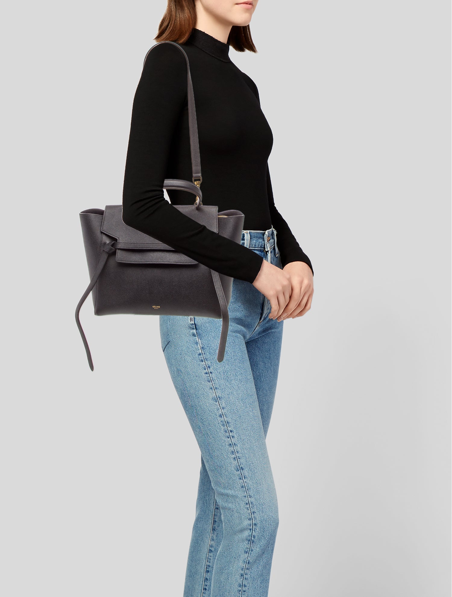 Celine Leather Belt Bag Mini