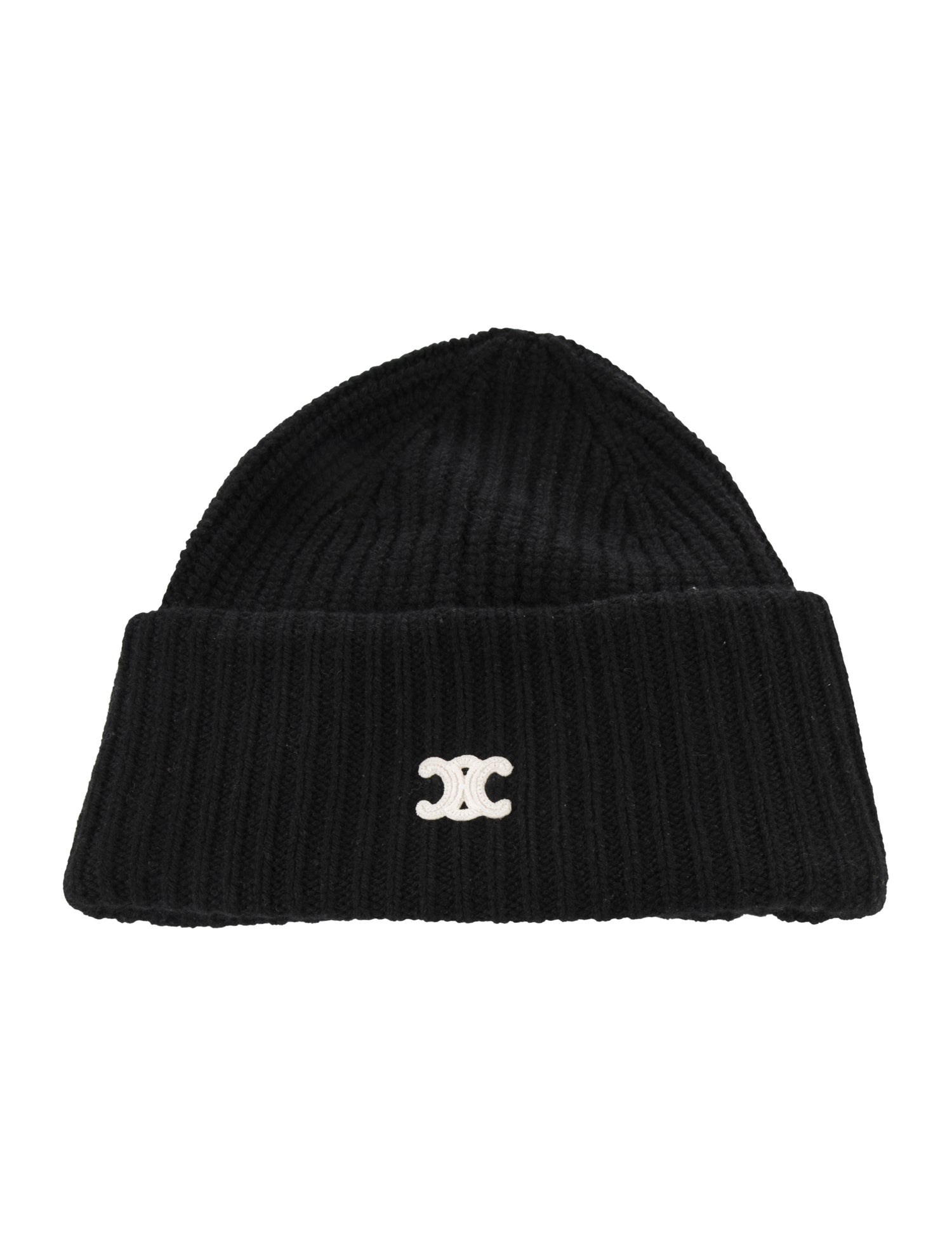 Celine Cashmere Triomphe Beanie