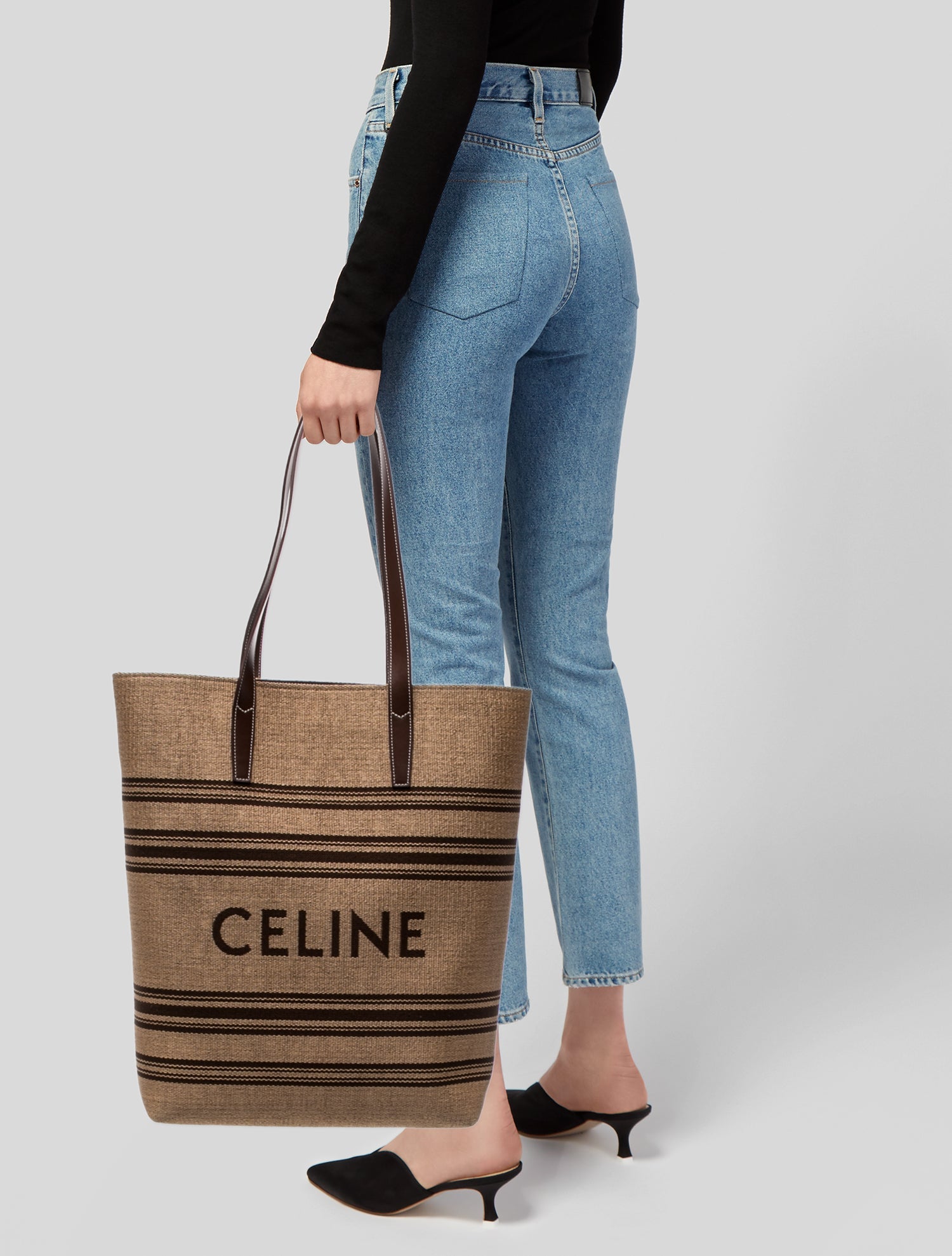 Celine Raffia Tote 2024