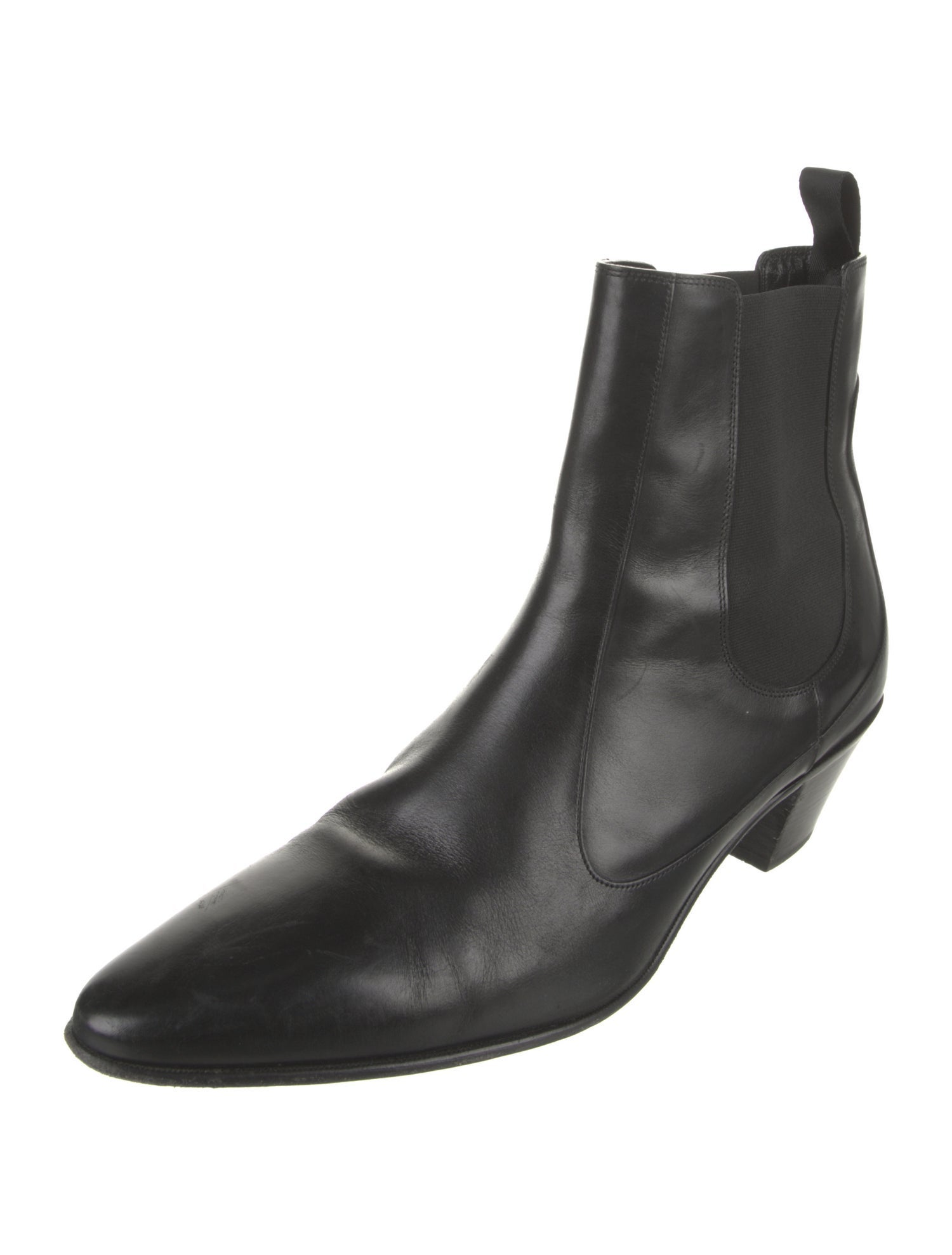 Celine Leather Chelsea Boots