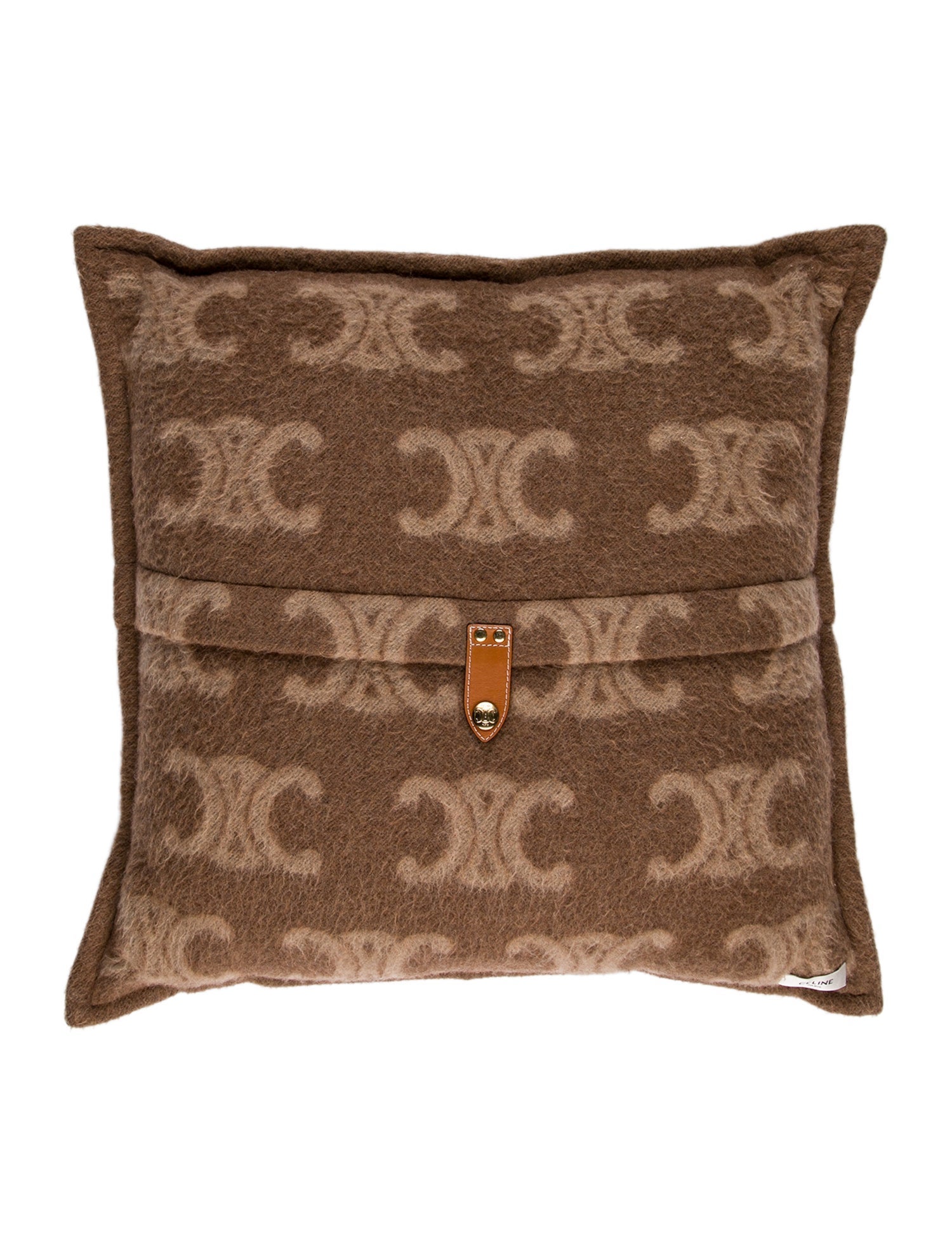 Celine Triomphe Throw Pillow