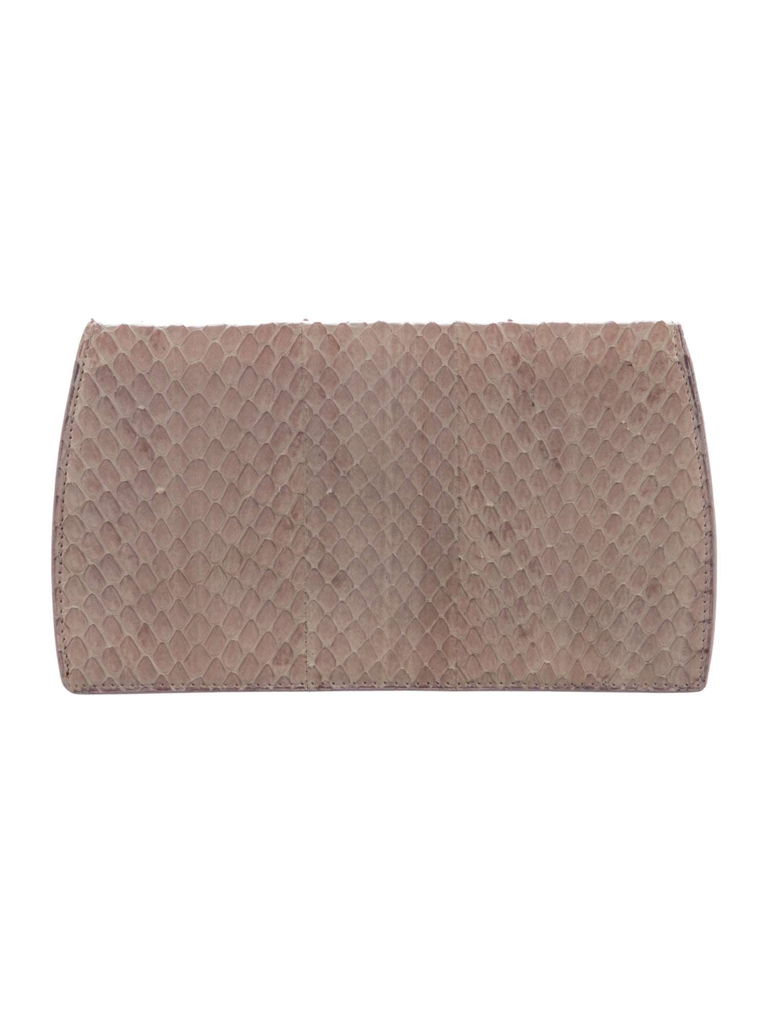 Celine Vintage Snakeskin Continental Wallet