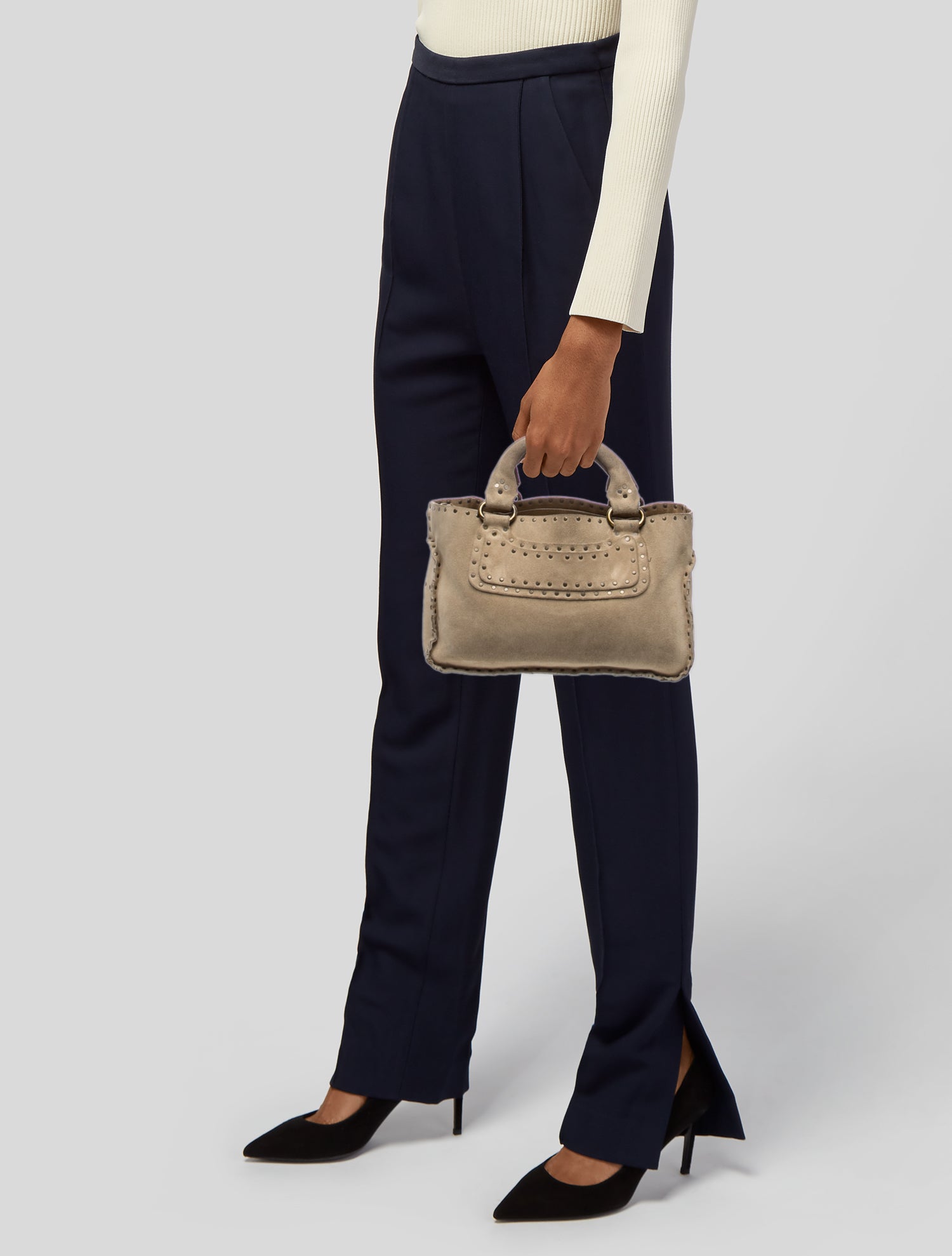 Vivienne Westwood Anglomania Bowling Bag - Black Handle Bags