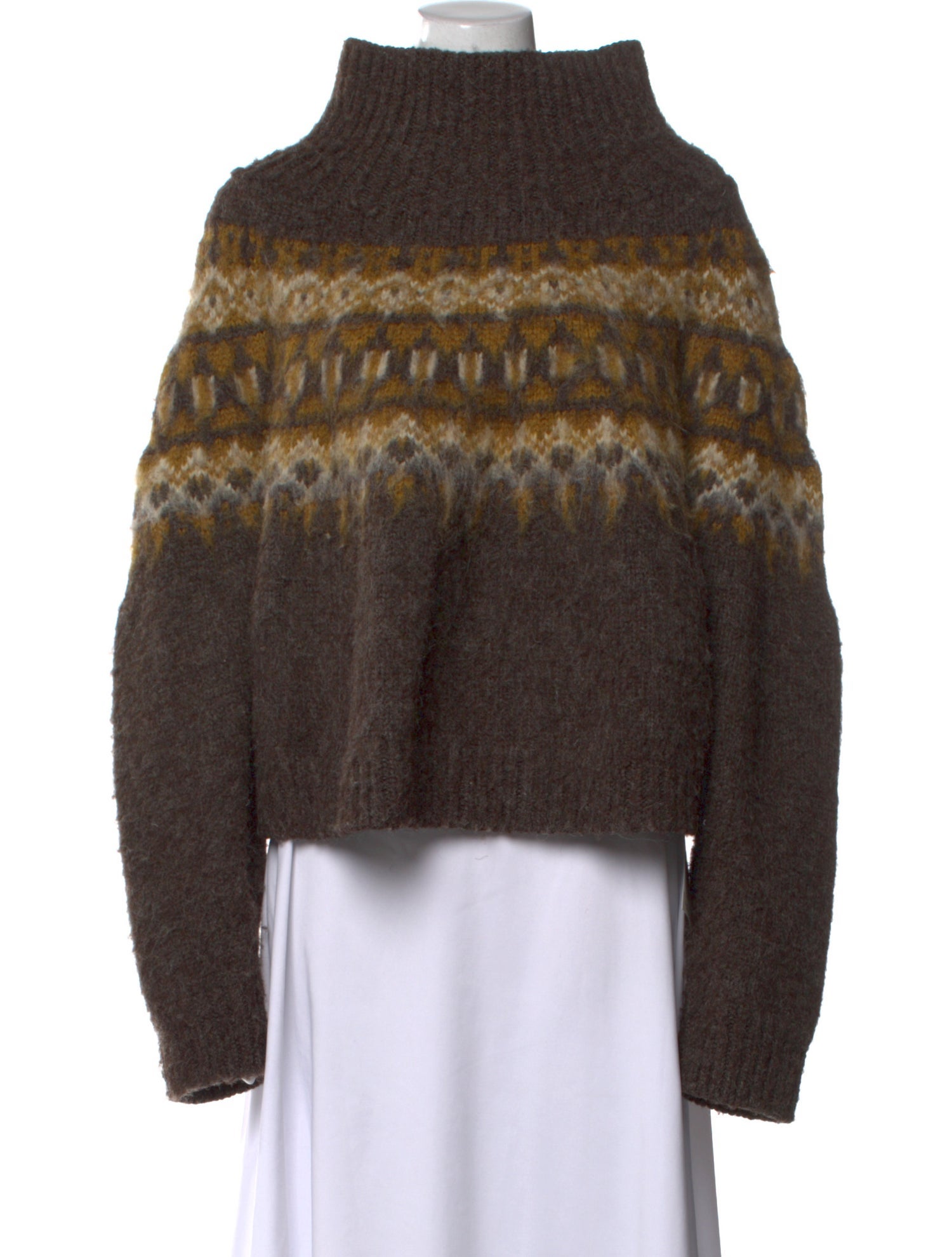 Celine 2021 Fair Isle Sweater