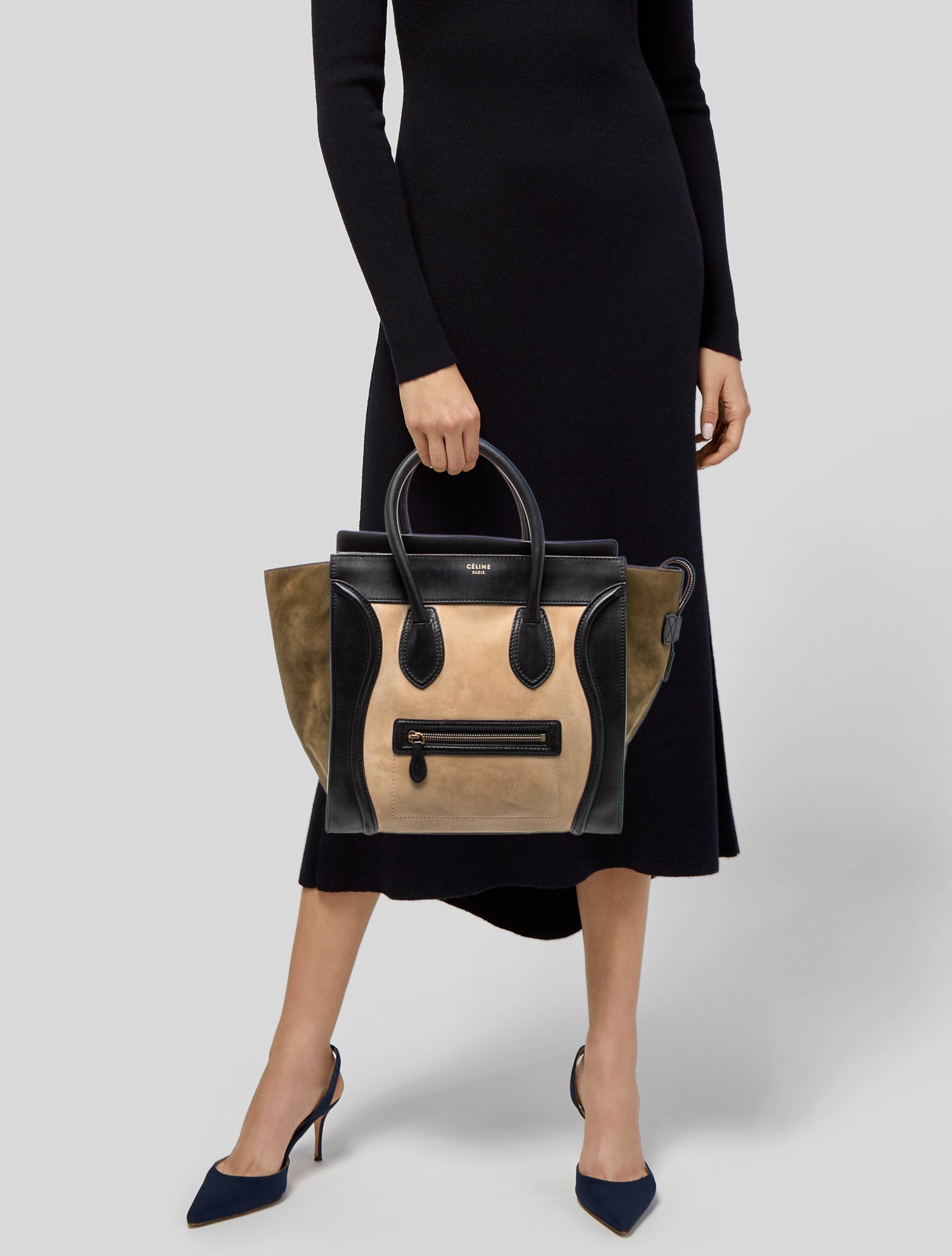 Celine Leather Luggage