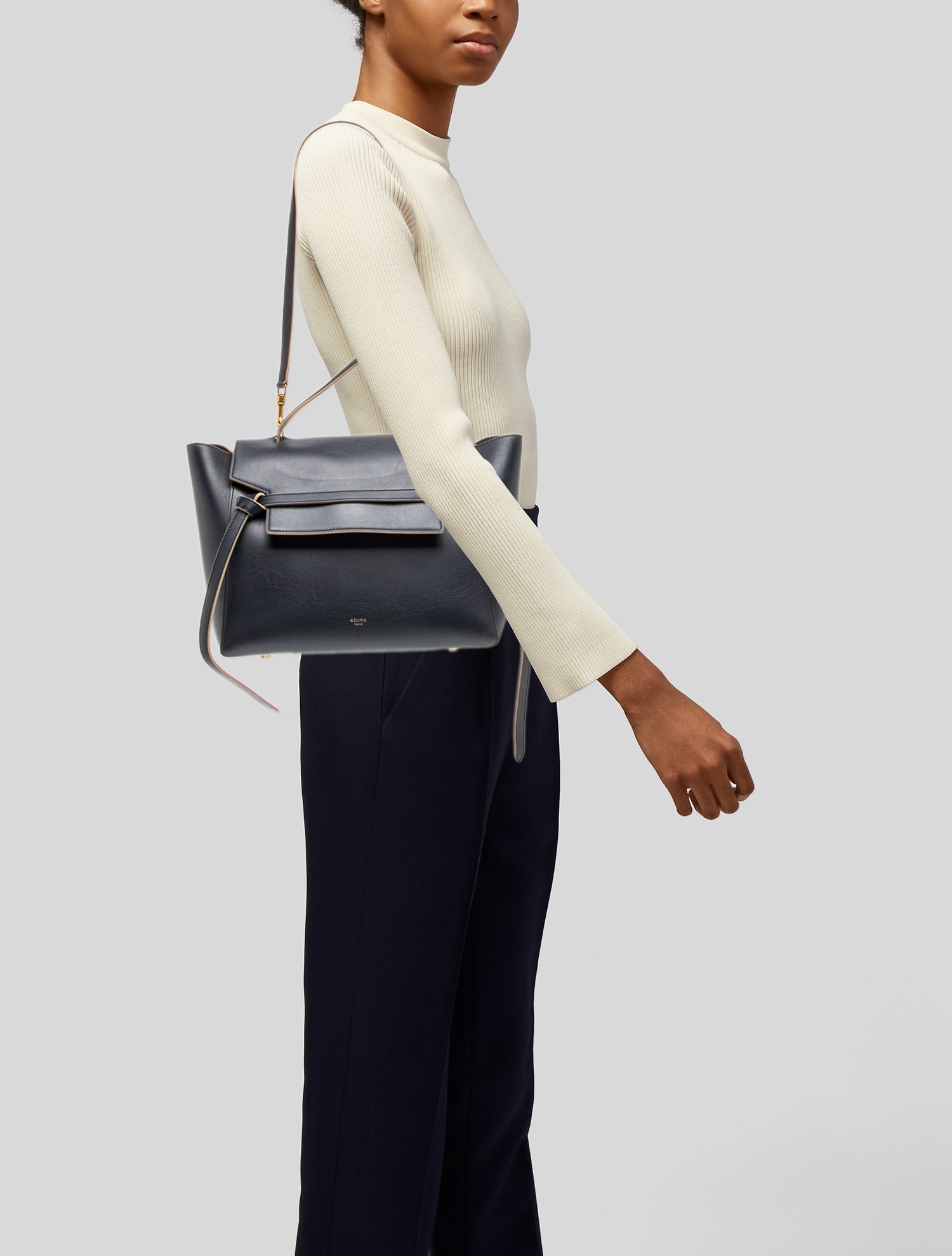 Celine Leather Belt Bag Nano