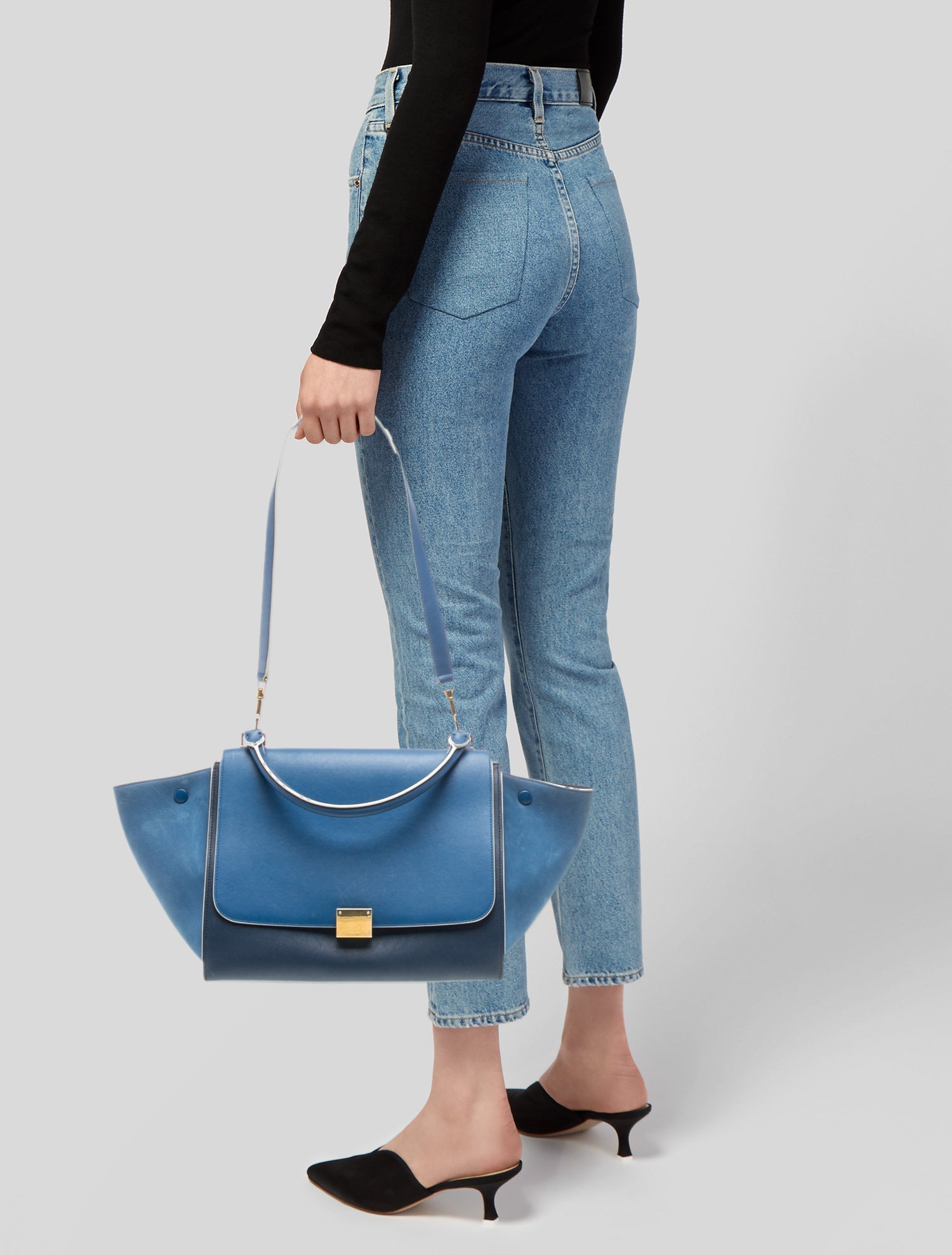 Celine Leather Trapeze Medium