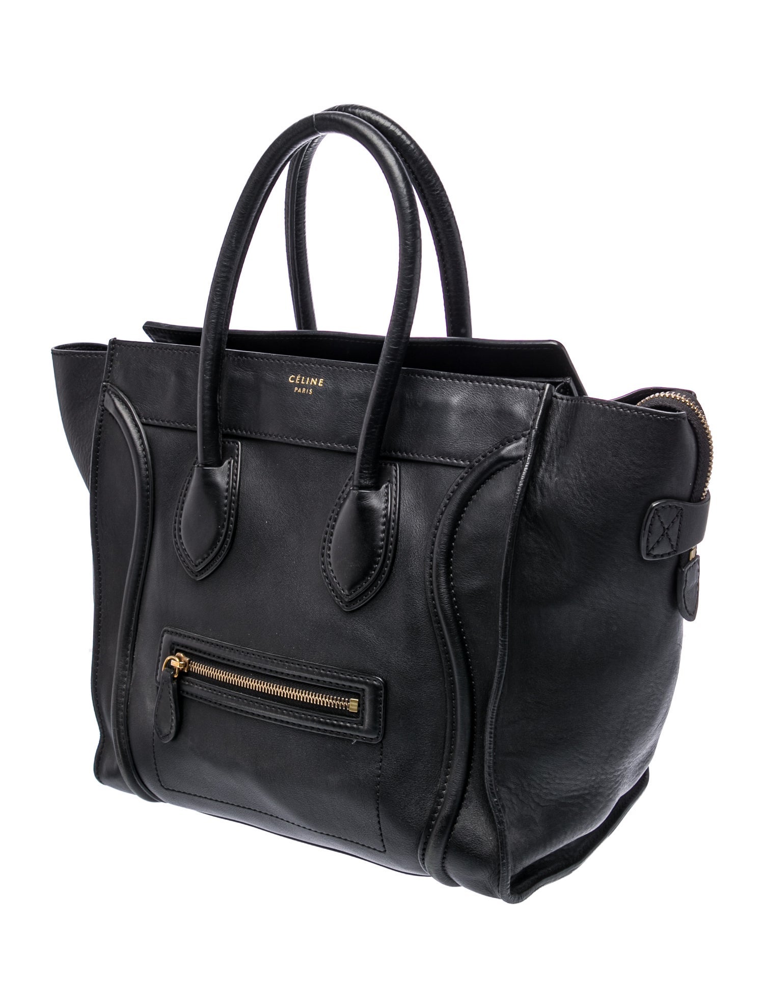 Celine Leather Luggage Mini