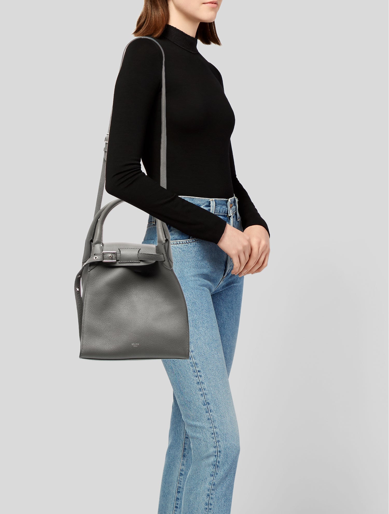 Celine Leather Big Bag Small