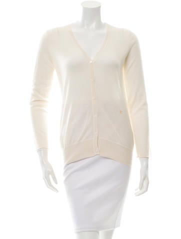 Céline Semi-Sheer Cashmere Cardigan