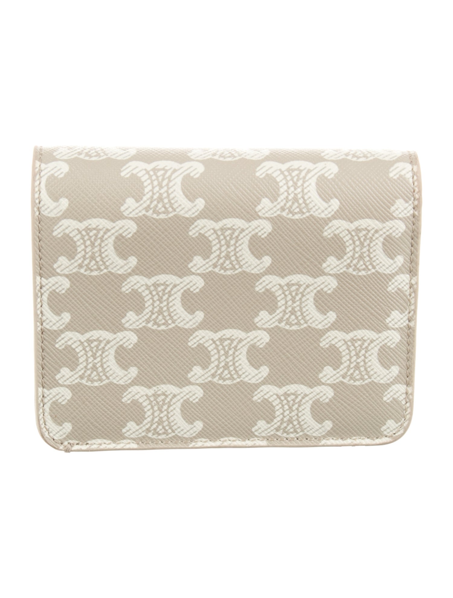 Celine Printed Compact Wallet