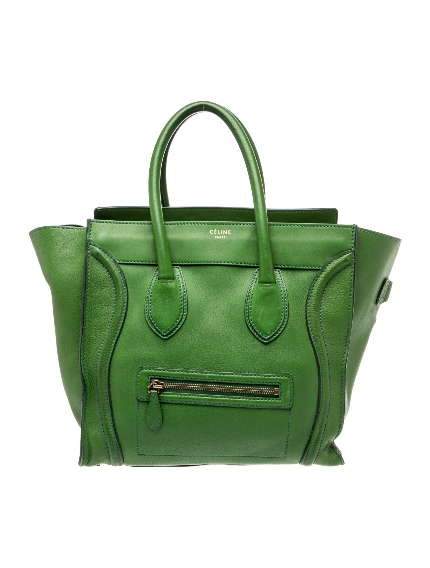 Celine Leather Luggage Mini