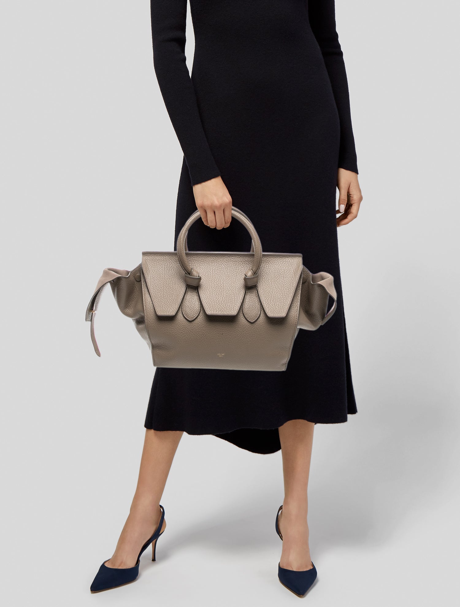 Celine Leather Tie Knot