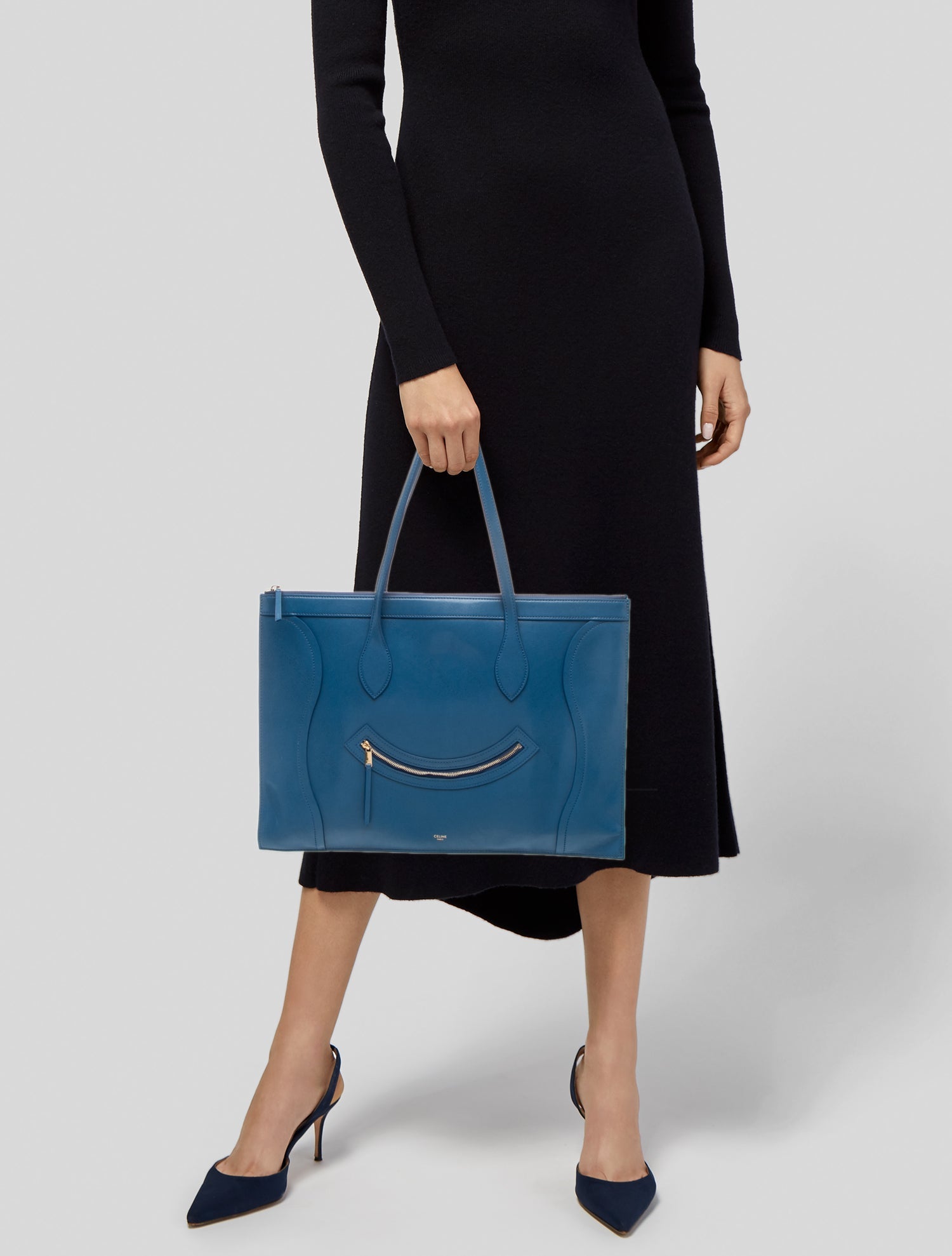 Celine Leather Flat Luggage 2025