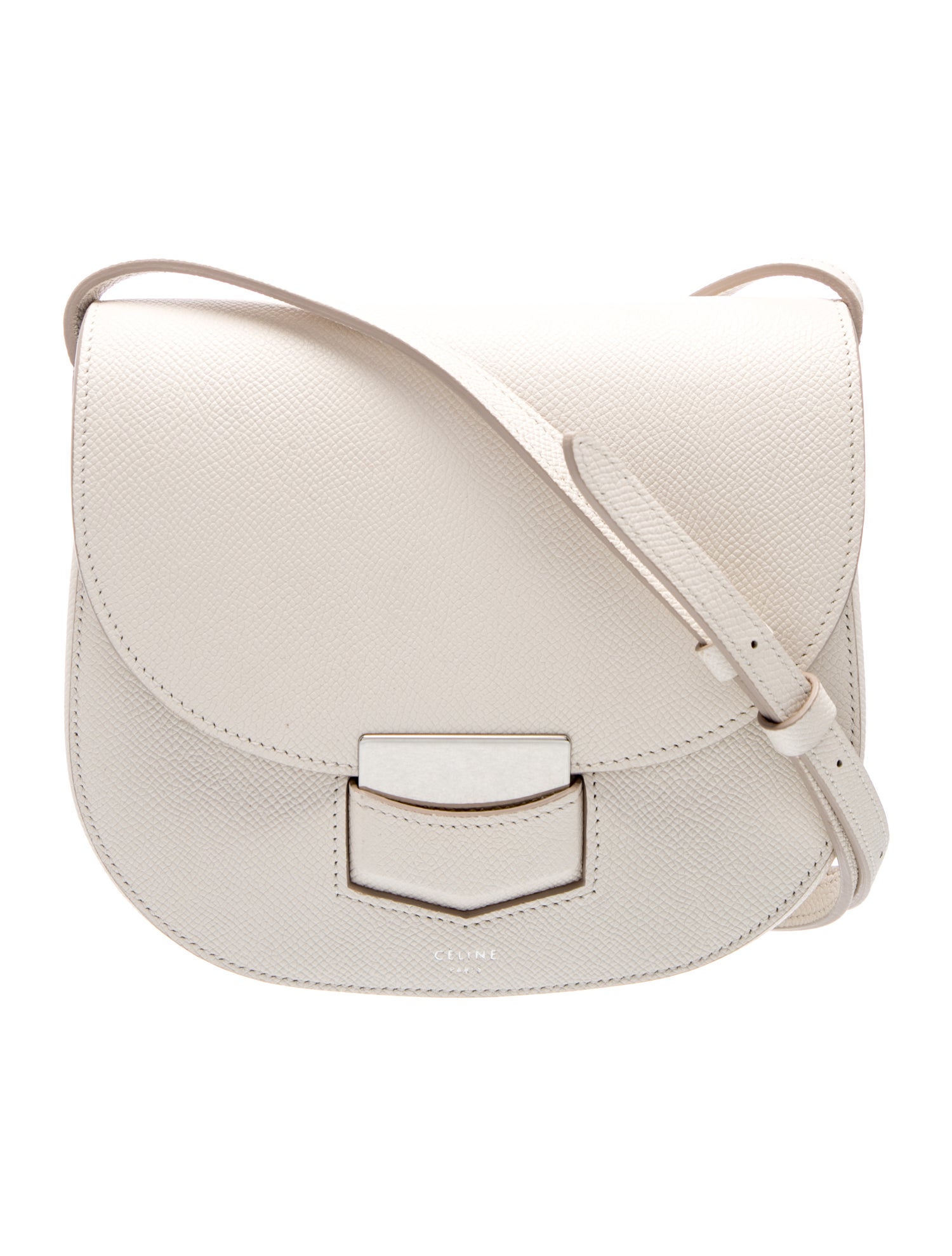 Celine Leather Trotteur Medium