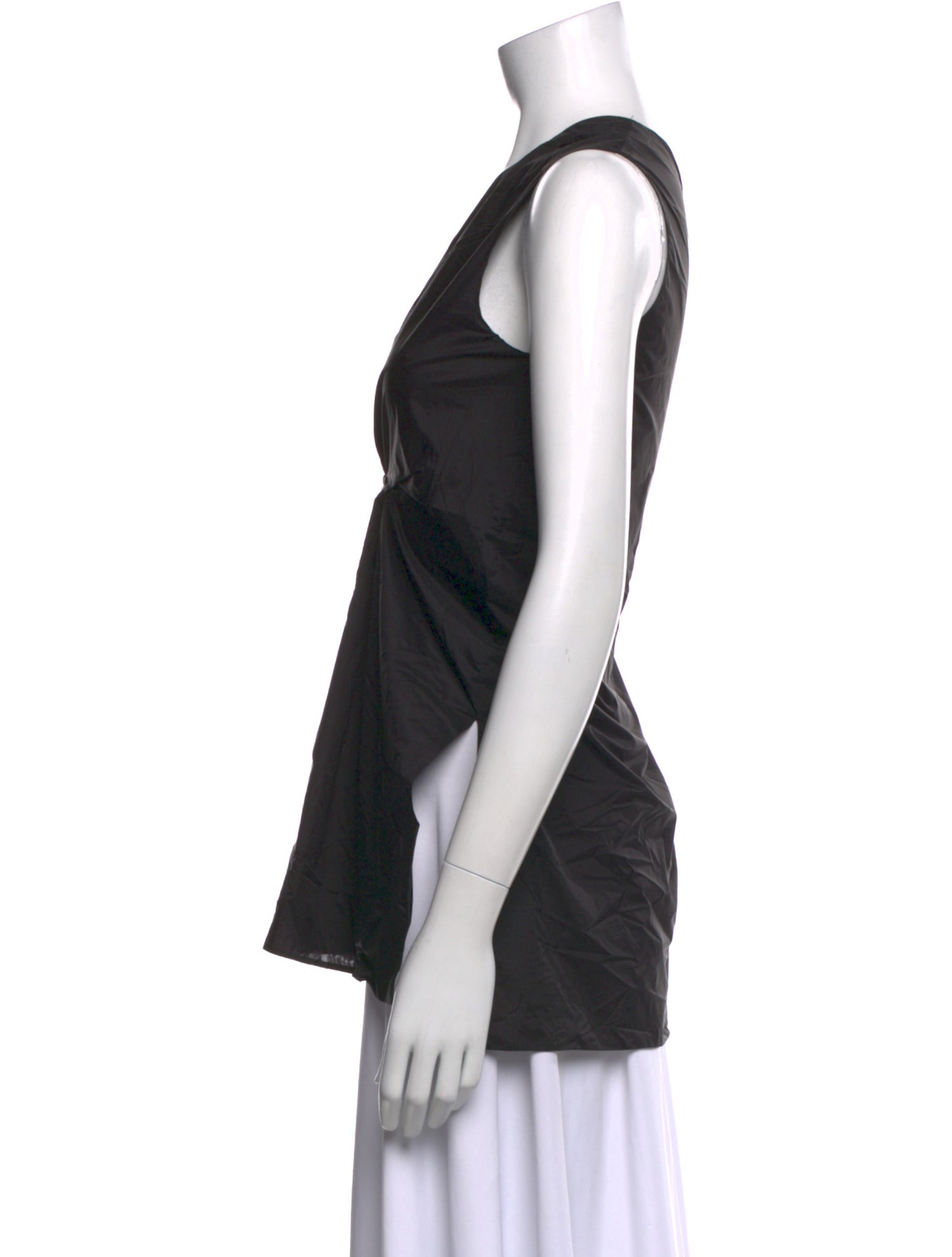 Celine Crew Neck Sleeveless Top