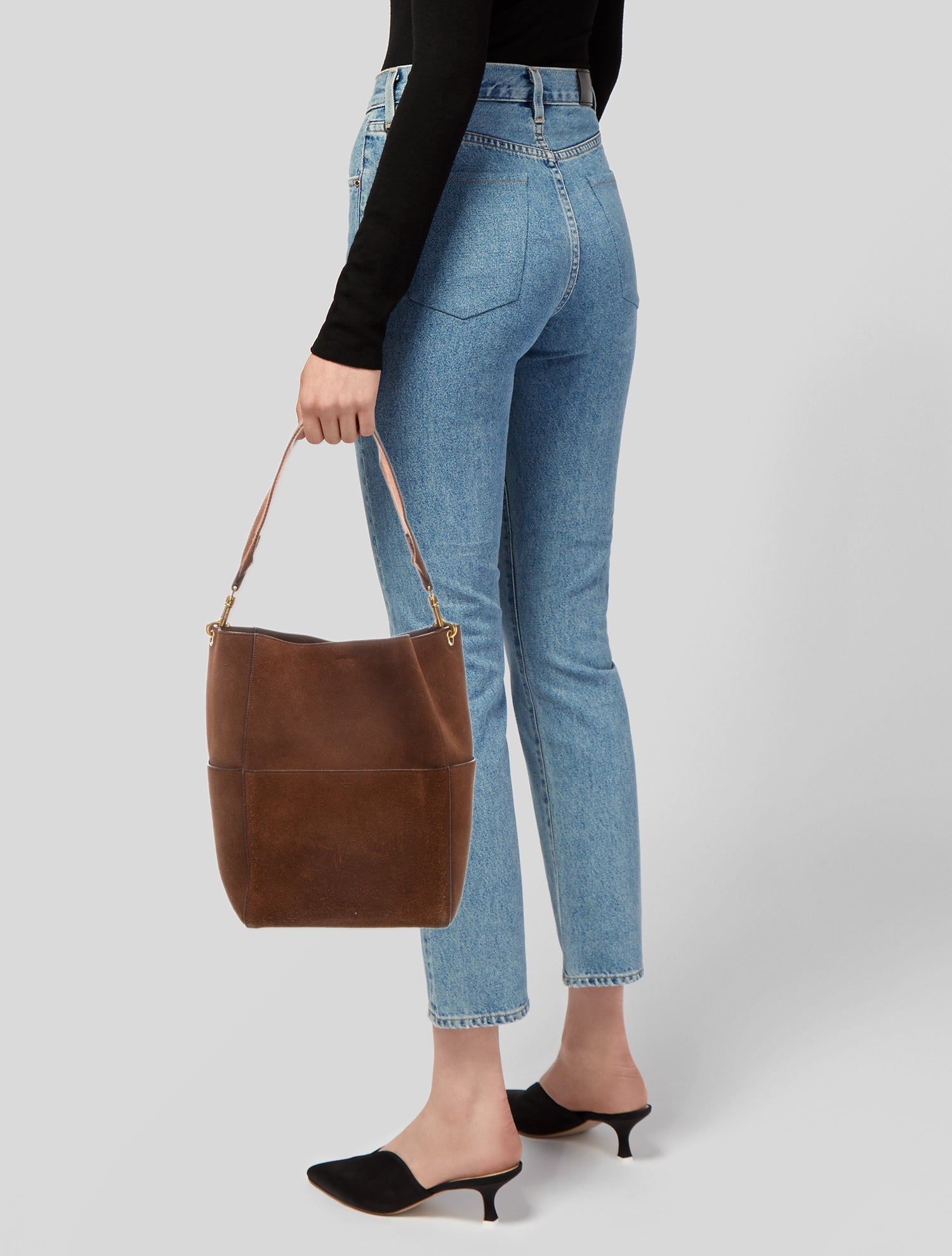 Celine Suede Seau Sangle