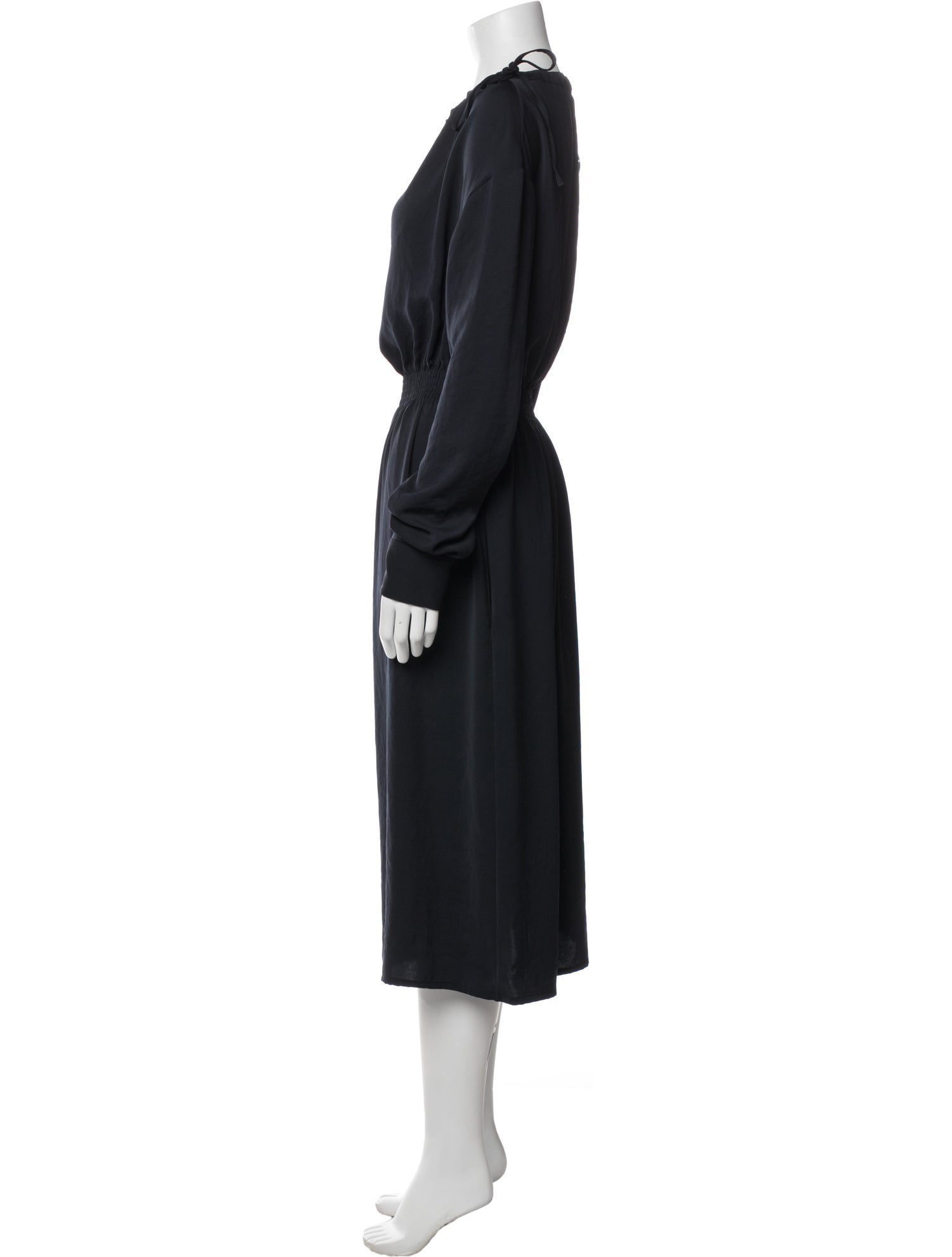 Celine Off-The-Shoulder Midi Length Dress