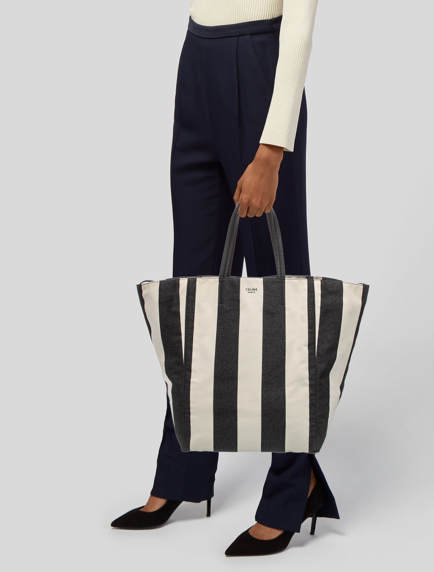 Celine Canvas Cabas Phantom