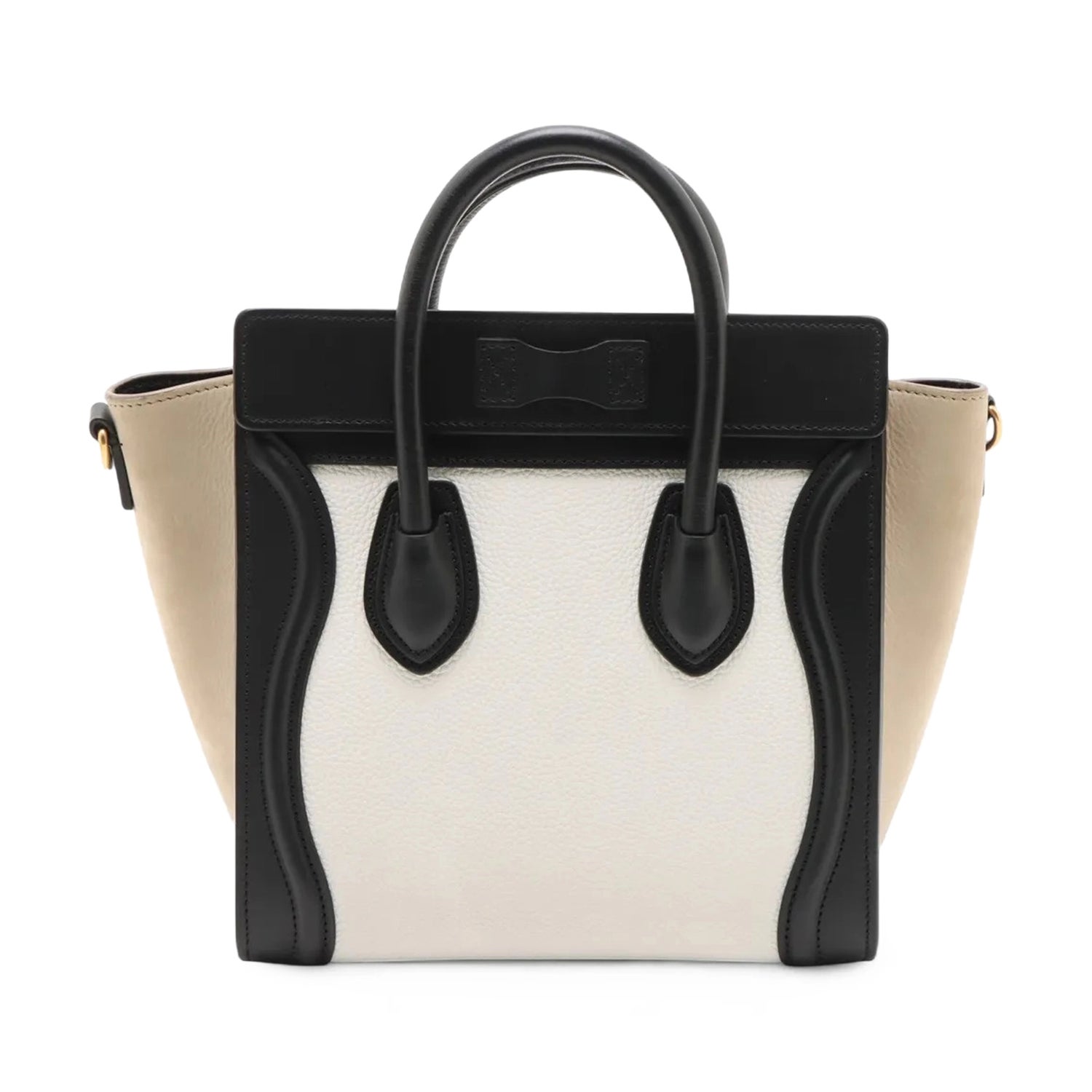 Celine Leather Luggage Nano Shopper