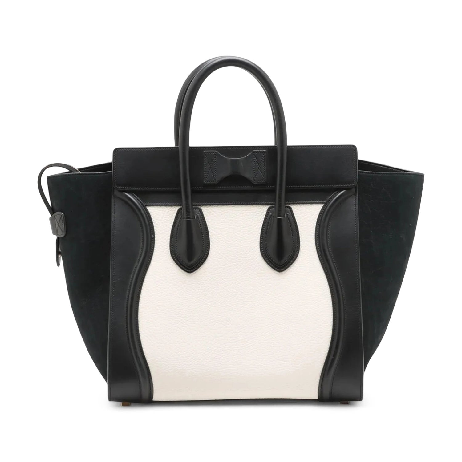 Celine Leather Luggage Mini Shopper