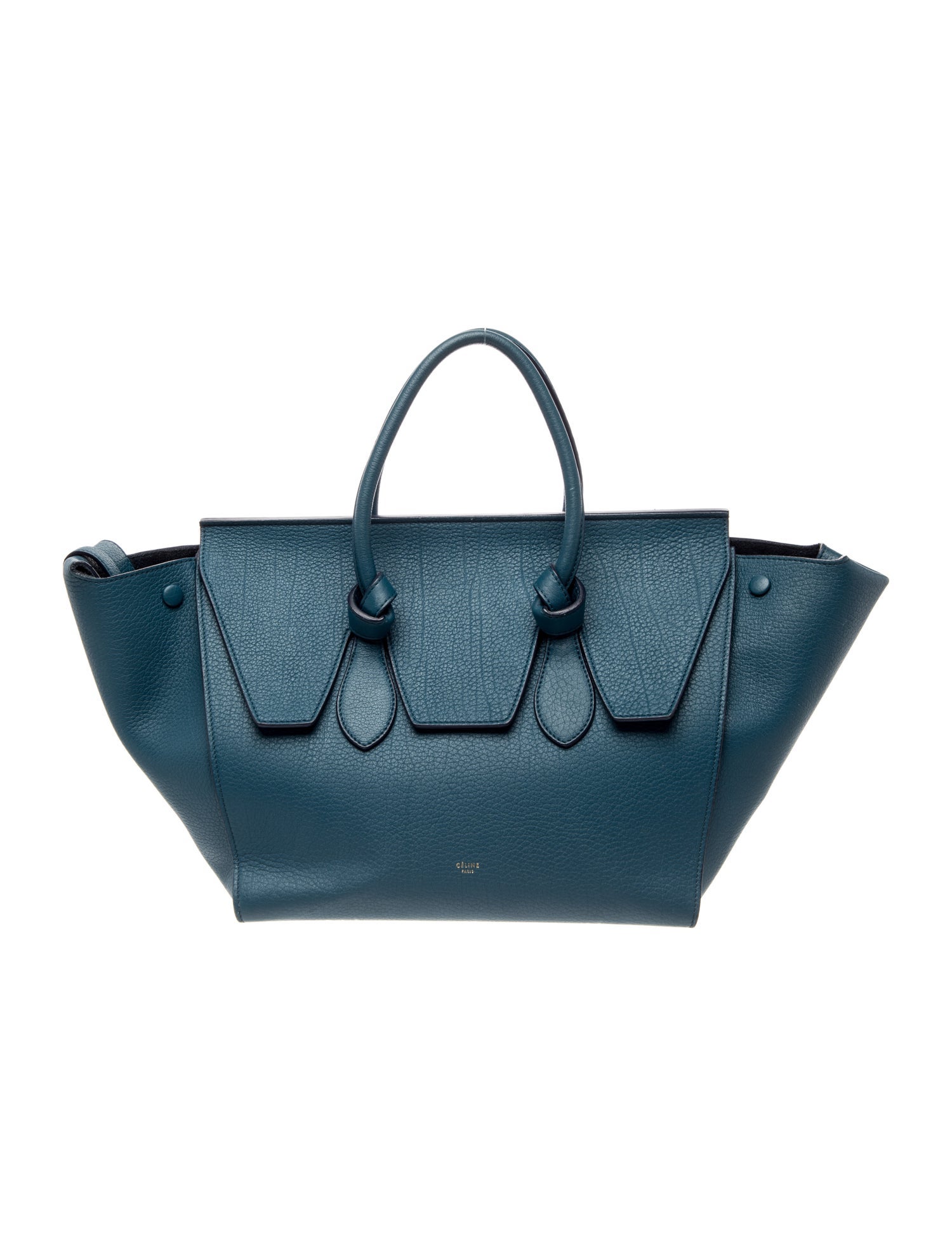 Leather Tie Tote Small