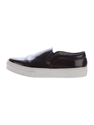 Céline Patent Slip-On Sneakers