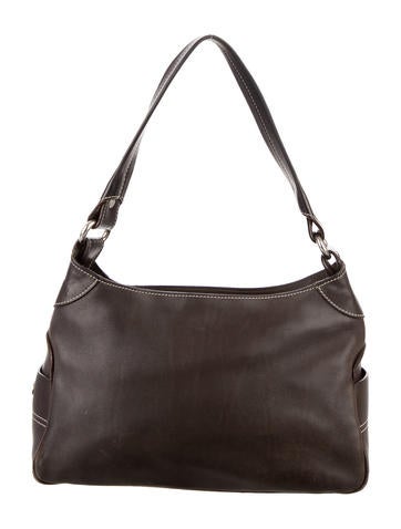 Céline Leather Shoulder Bag