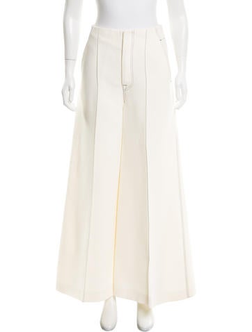 Céline Wide-leg Crepe Pants