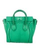 Celine Céline 2015 Python Nano Luggage Tote