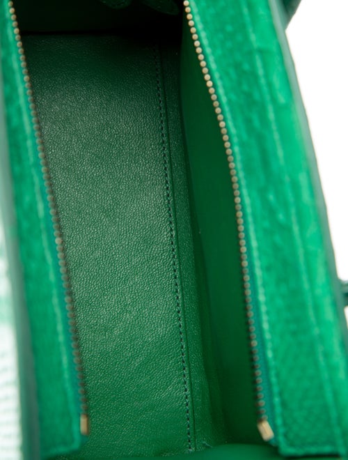 Celine Céline 2015 Python Nano Luggage Tote