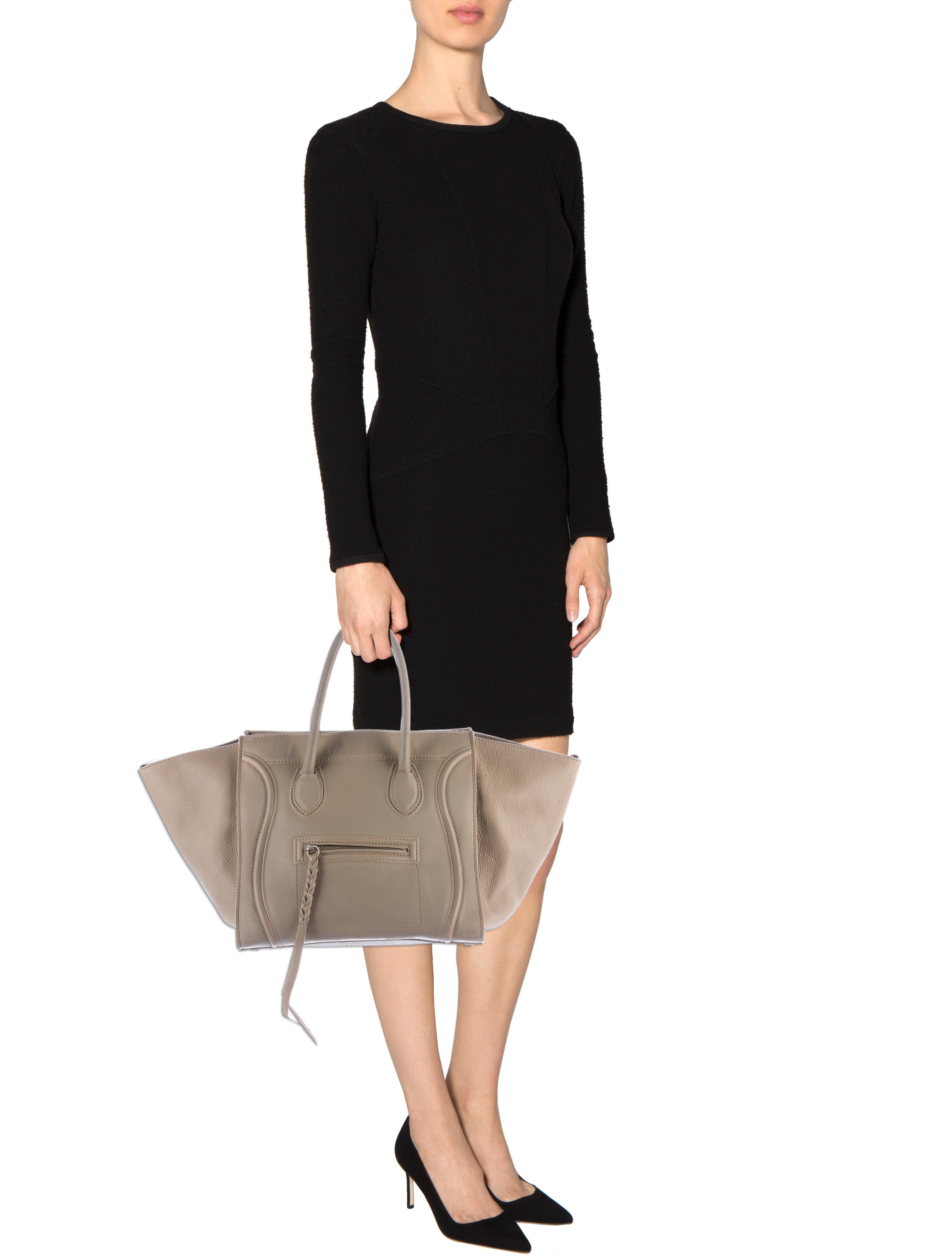 Celine Céline Medium Luggage Phantom Tote