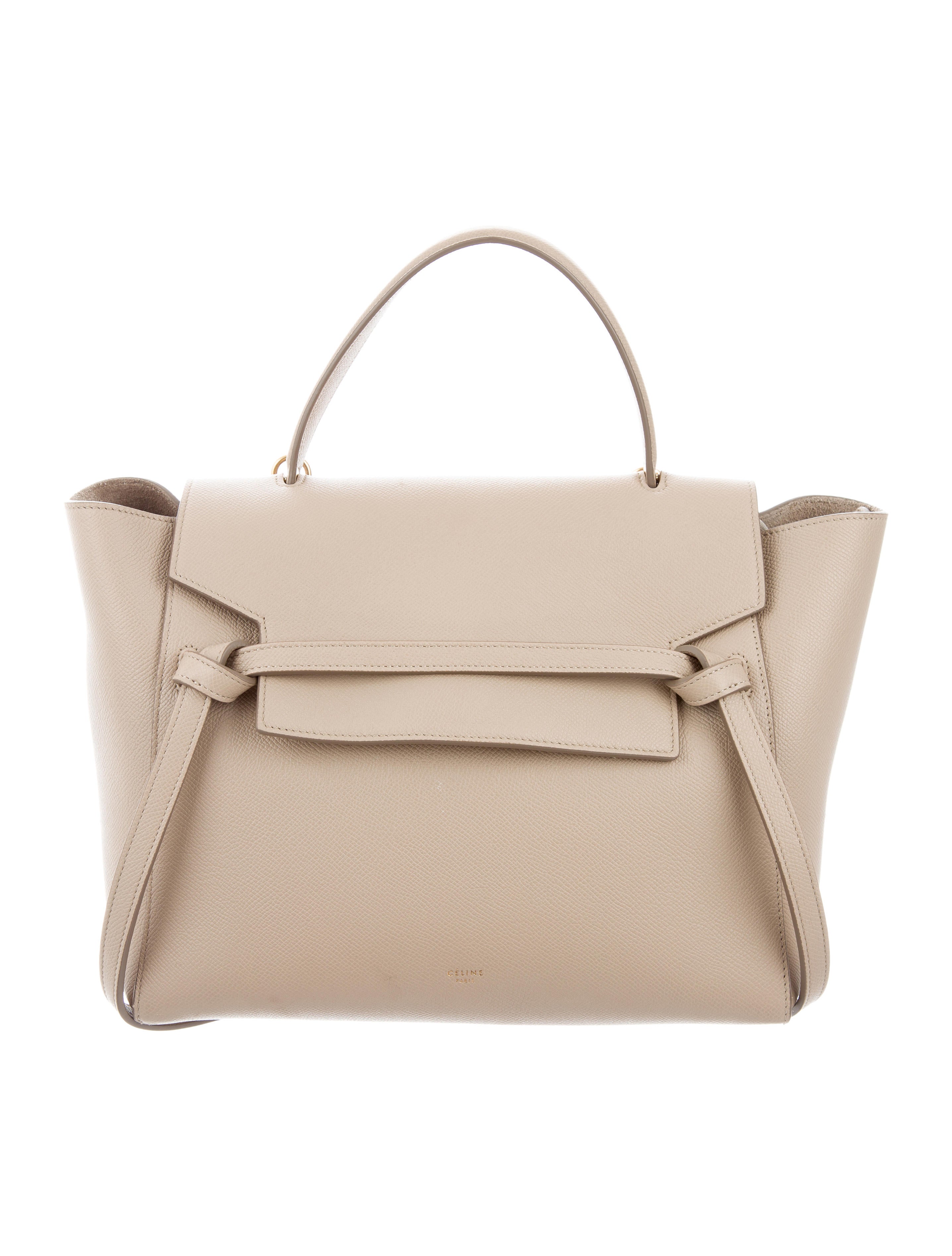 green celine belt bag