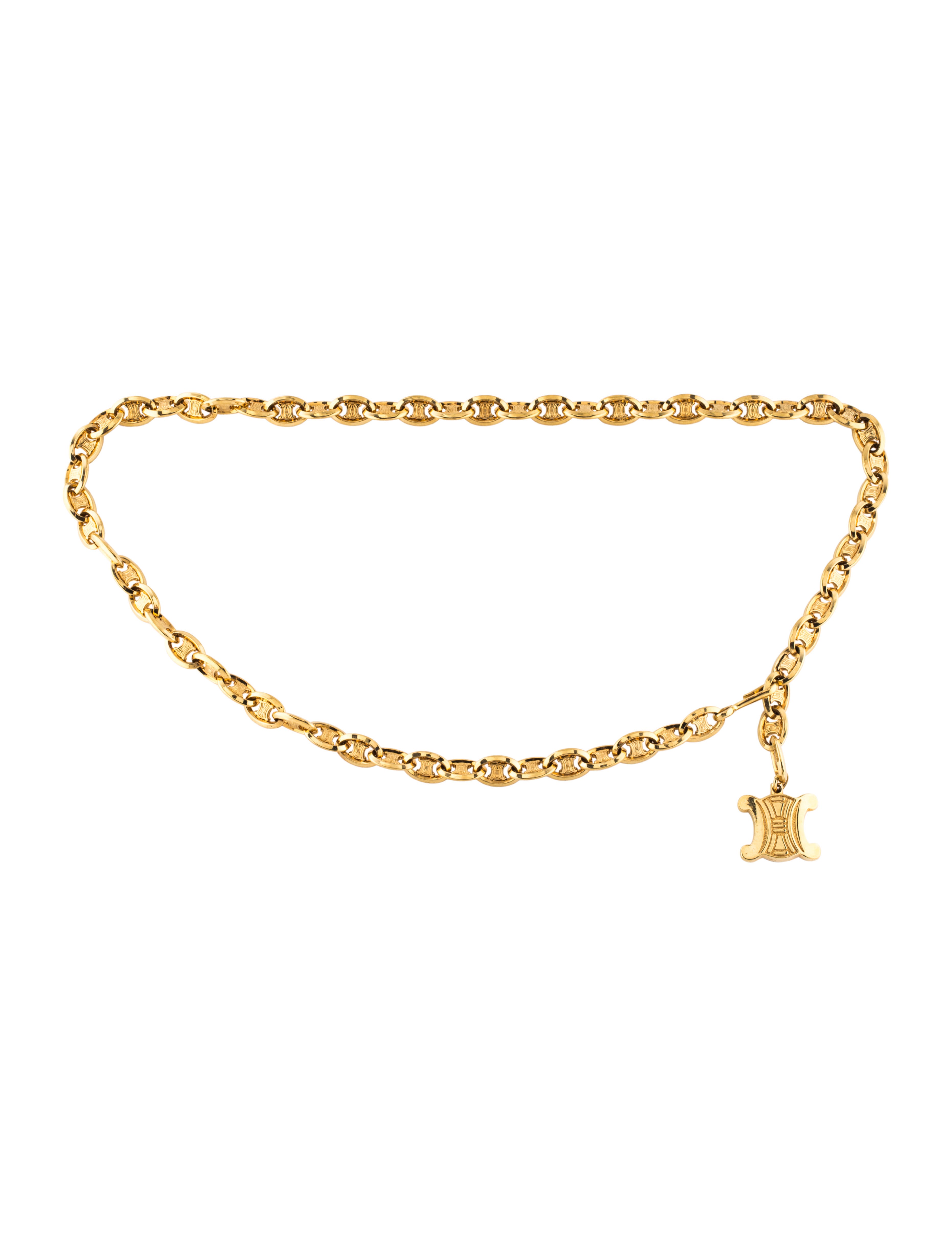 celine chain belt