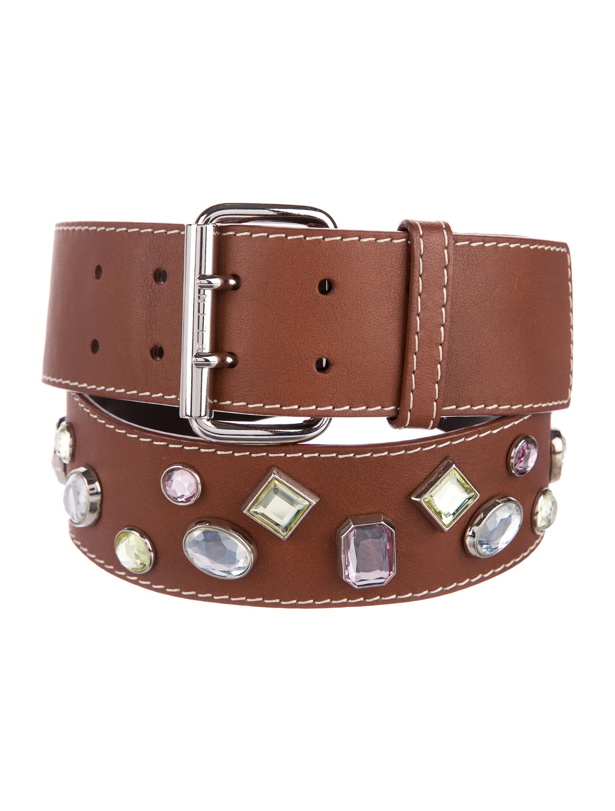 celine leather belt