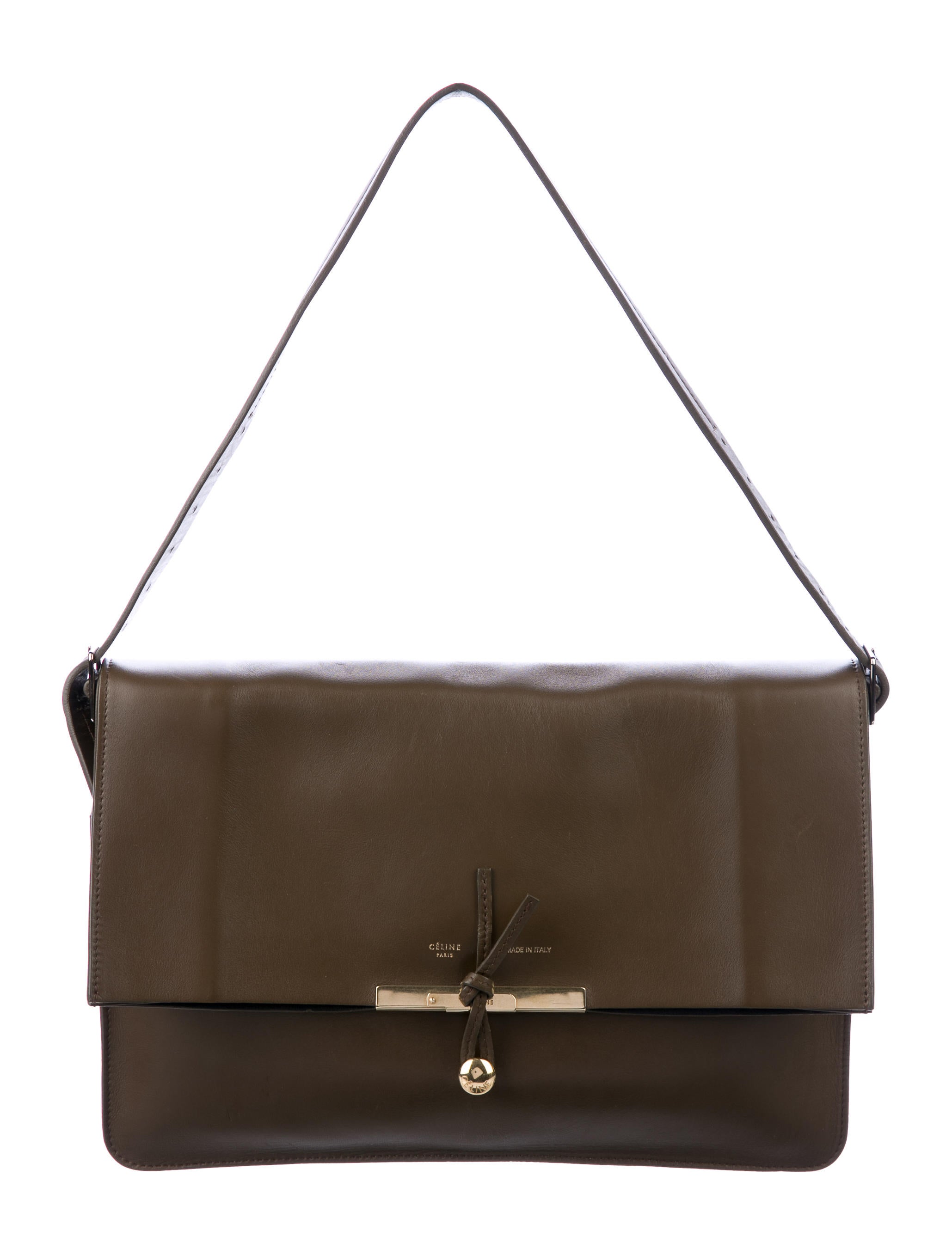 clasp shoulder bag