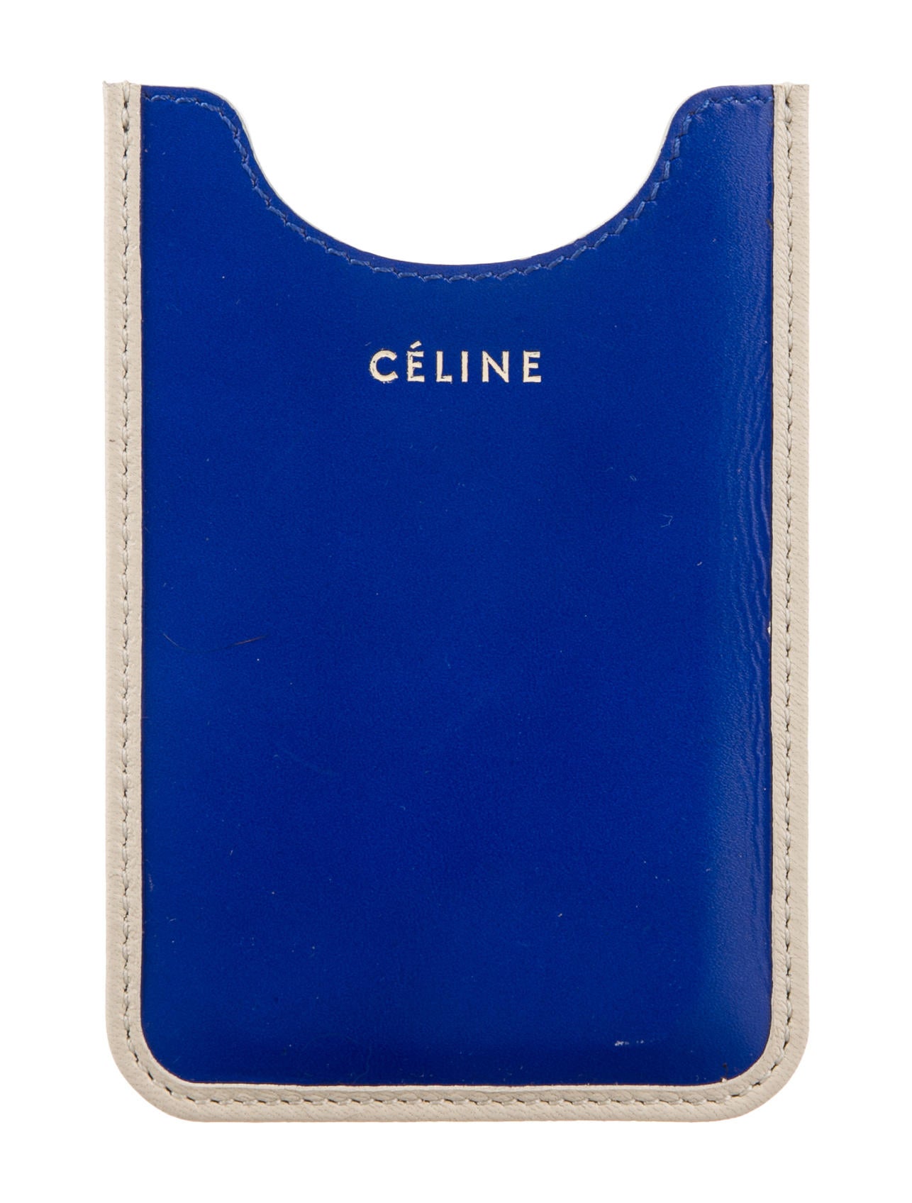 Celine Céline Leather Phone Case Accessories CEL61042 The RealReal