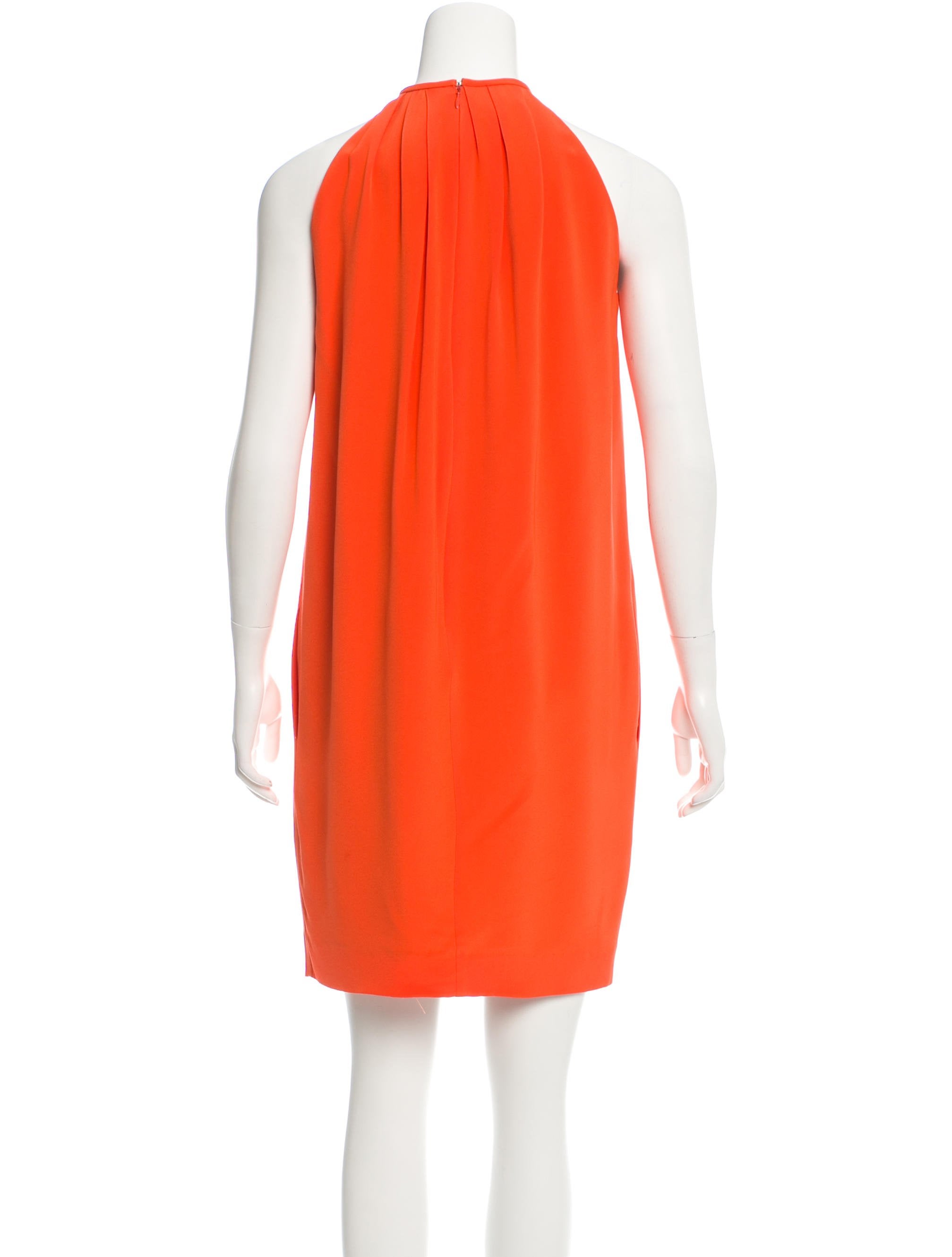 silk shift dress