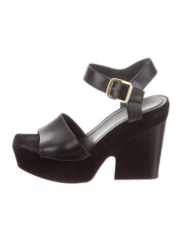 CD 26s Platform Sandal 65 White Black Beige Monogram Leather 636350
