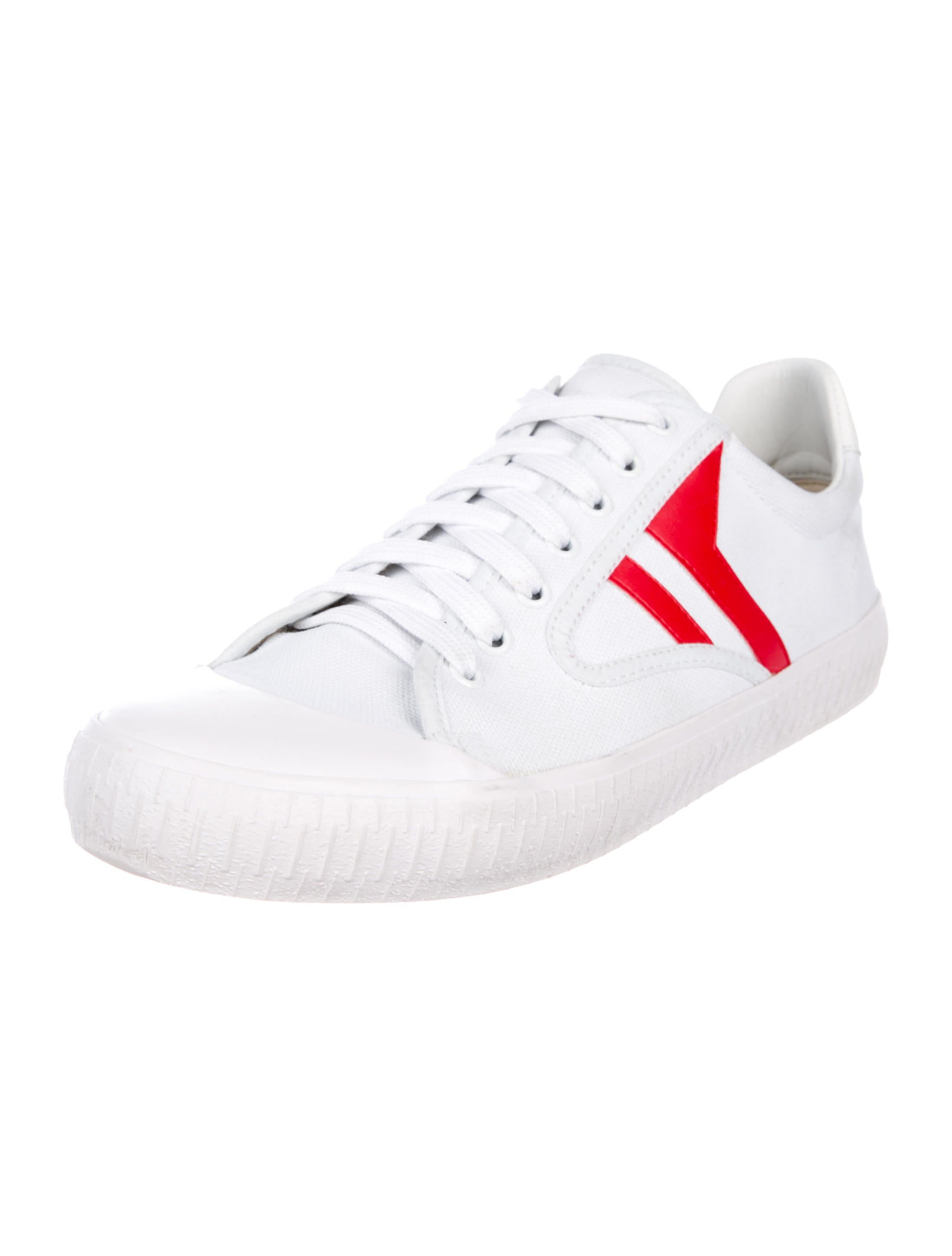 Celine Canvas Low Top Sneakers