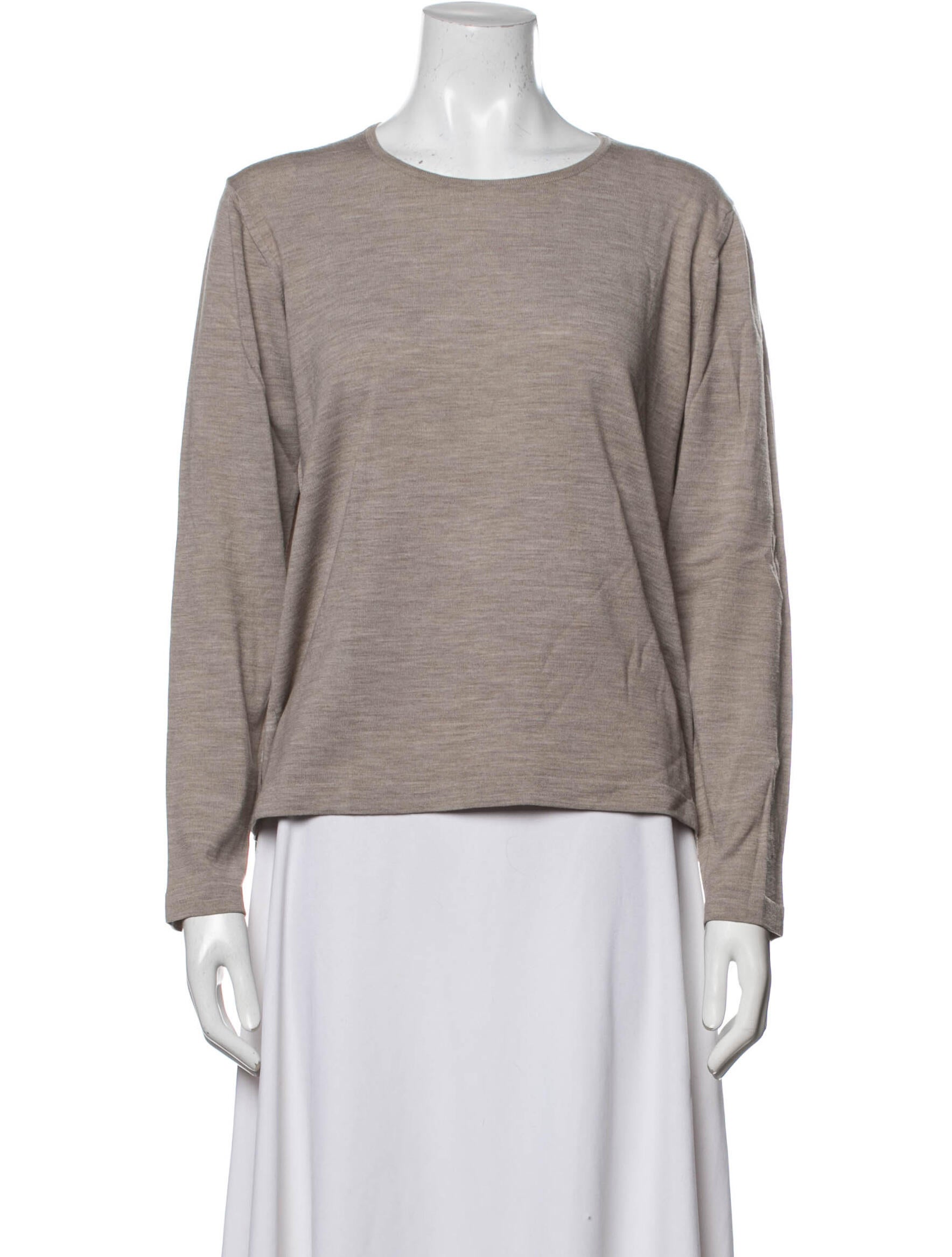 Davide Cenci Wool Scoop Neck Sweater