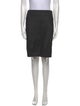 Davide Cenci Virgin Wool Knee-Length Skirt
