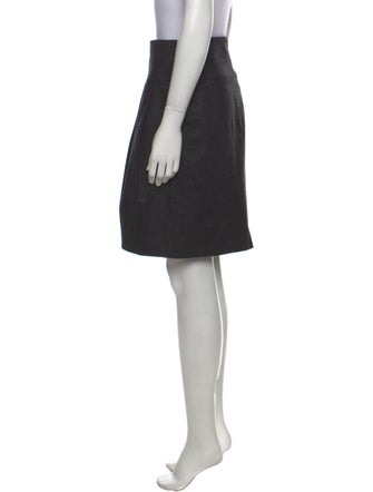 Davide Cenci Virgin Wool Knee-Length Skirt