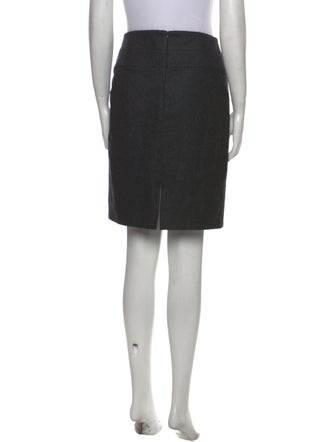 Davide Cenci Virgin Wool Knee-Length Skirt