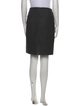 Davide Cenci Virgin Wool Knee-Length Skirt