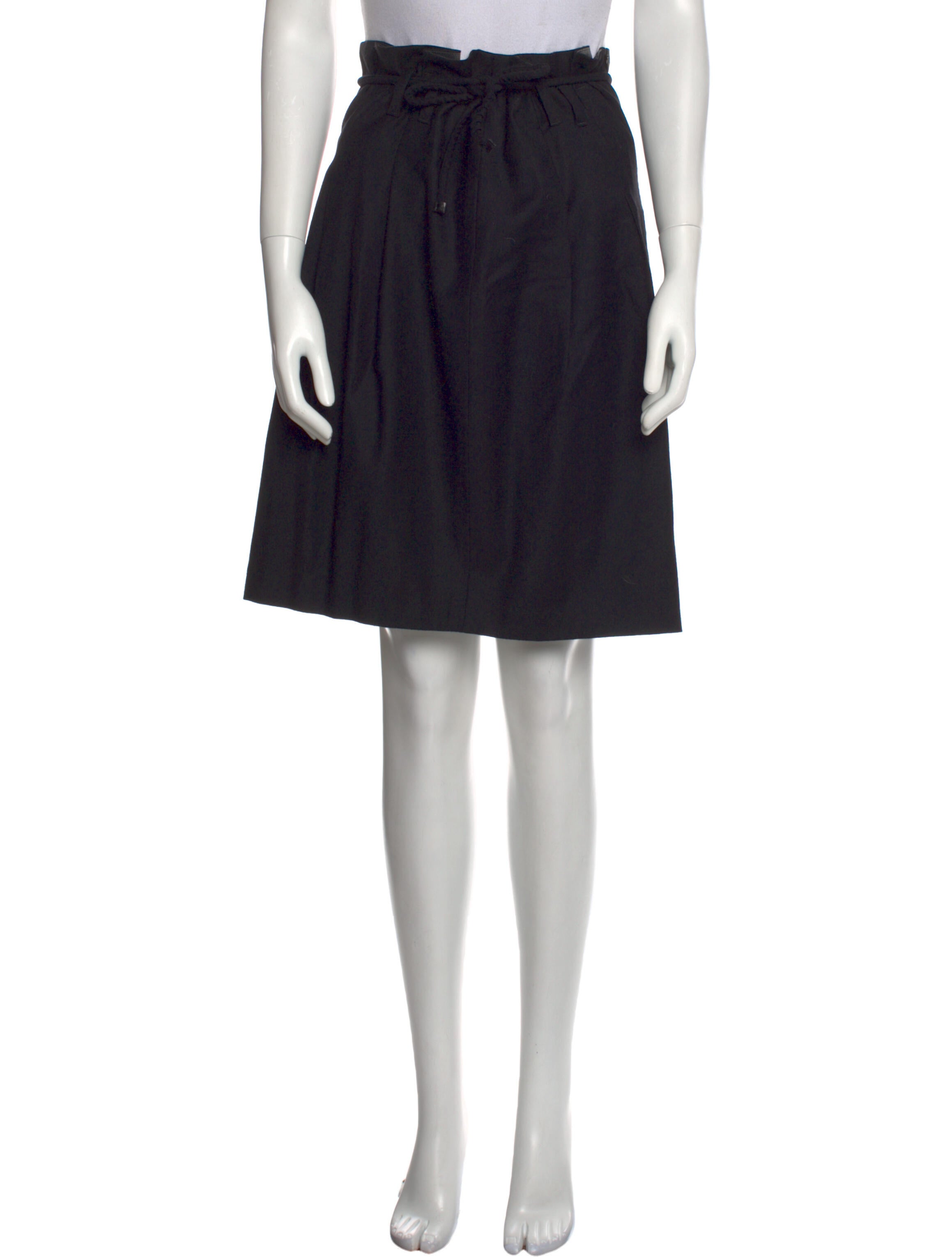 Davide Cenci Virgin Wool Knee-Length Skirt