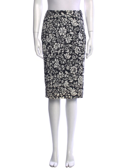 Davide Cenci Printed Knee-Length Skirt
