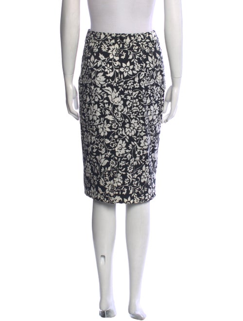 Davide Cenci Printed Knee-Length Skirt
