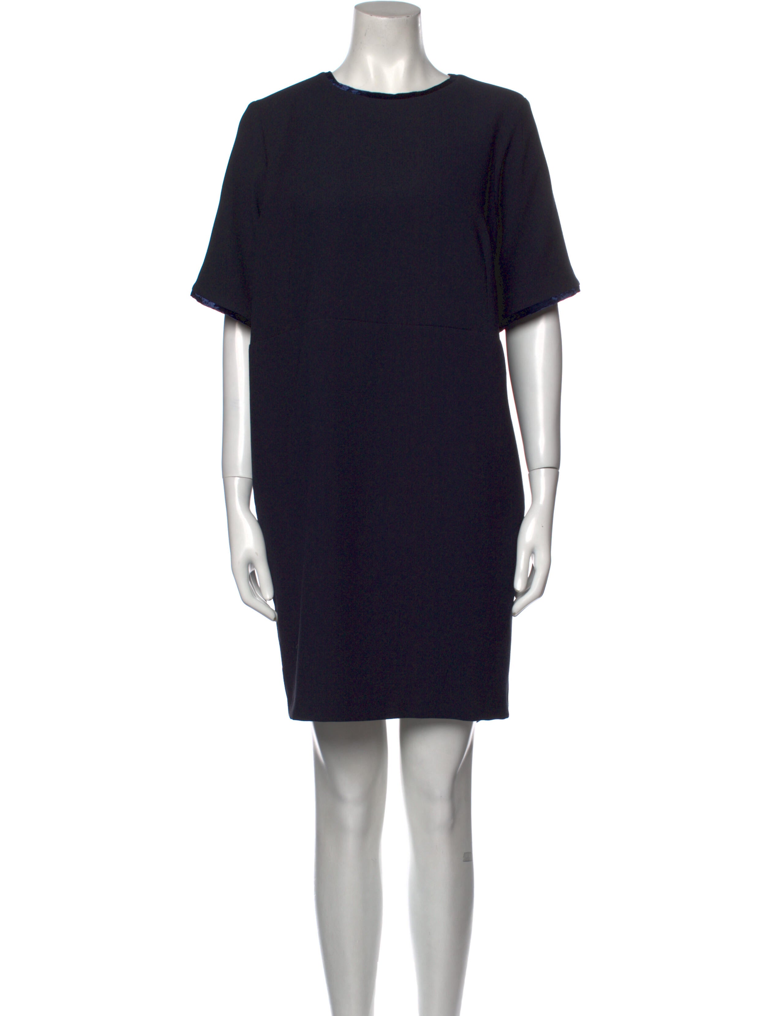 Davide Cenci Crew Neck Mini Dress